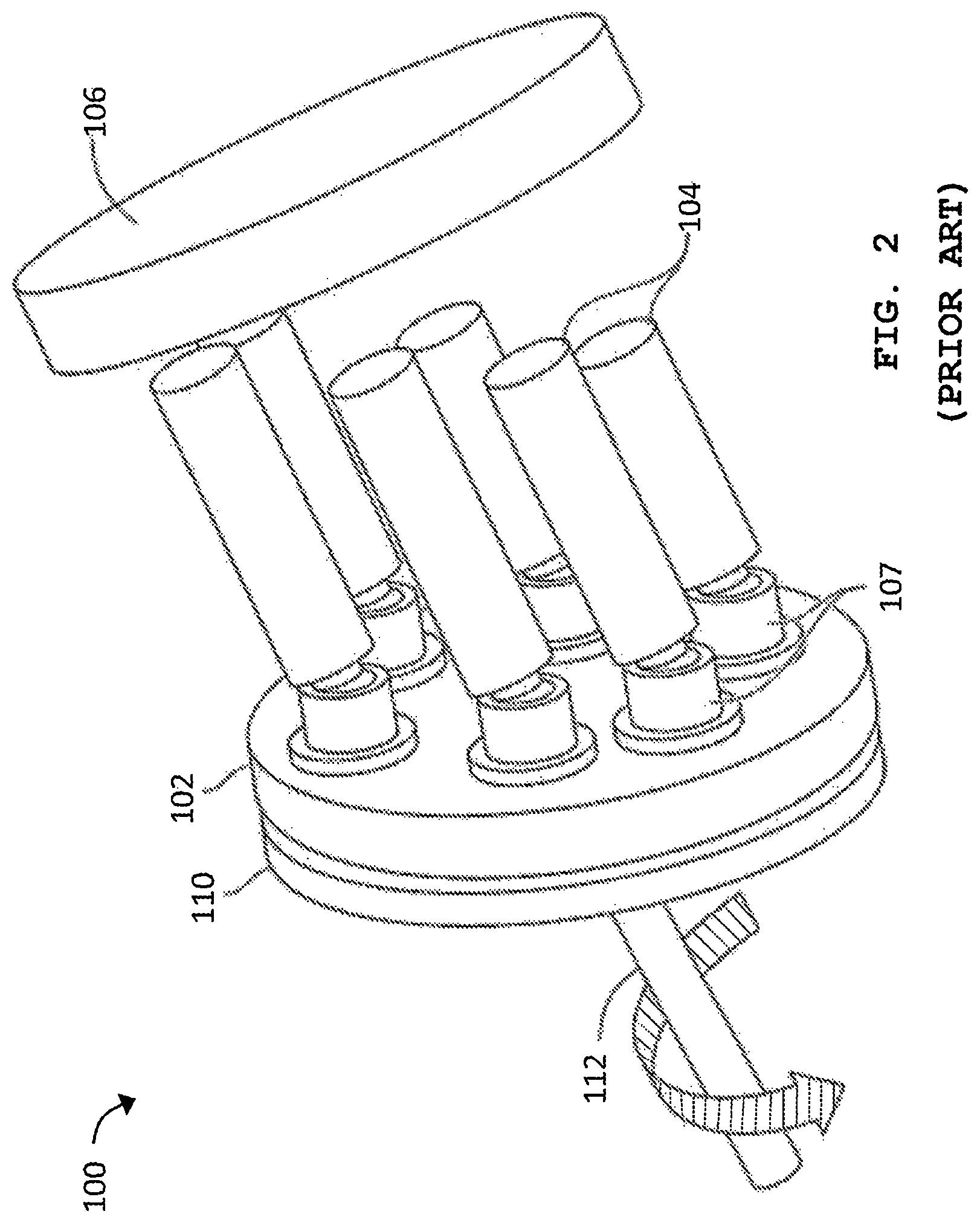 Patent US12155321 Figure 2 – Axial motor using wobble plate and electrostatic actuators