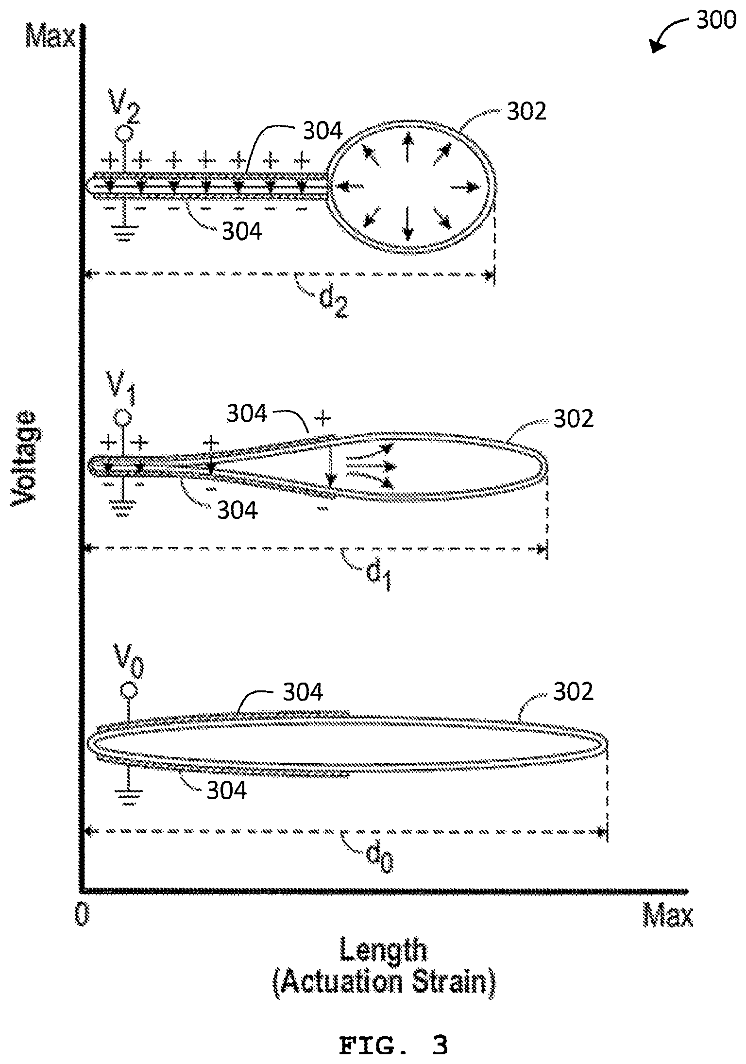 Patent US12155321 Figure 3 – Axial motor using wobble plate and electrostatic actuators