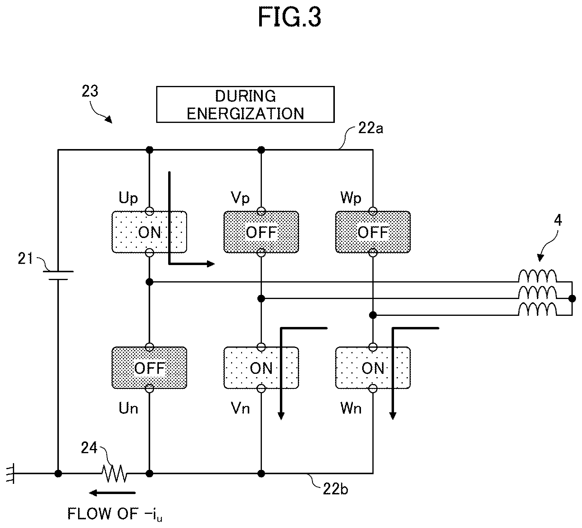 Patent US12155331 Figure 3 – Motor controller, motor system and method for controlling motor