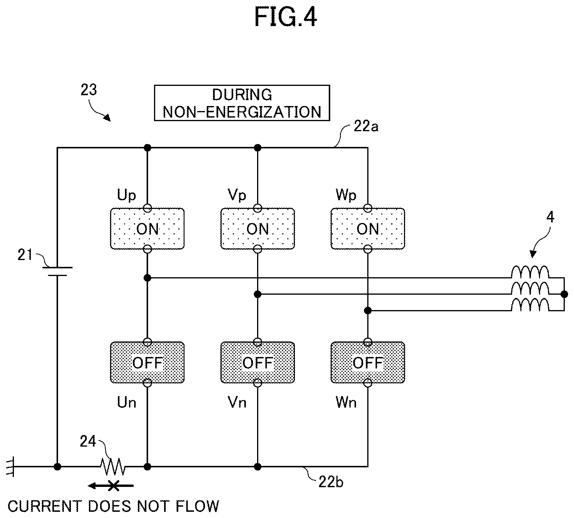Patent US12155331 Figure 4 – Motor controller, motor system and method for controlling motor