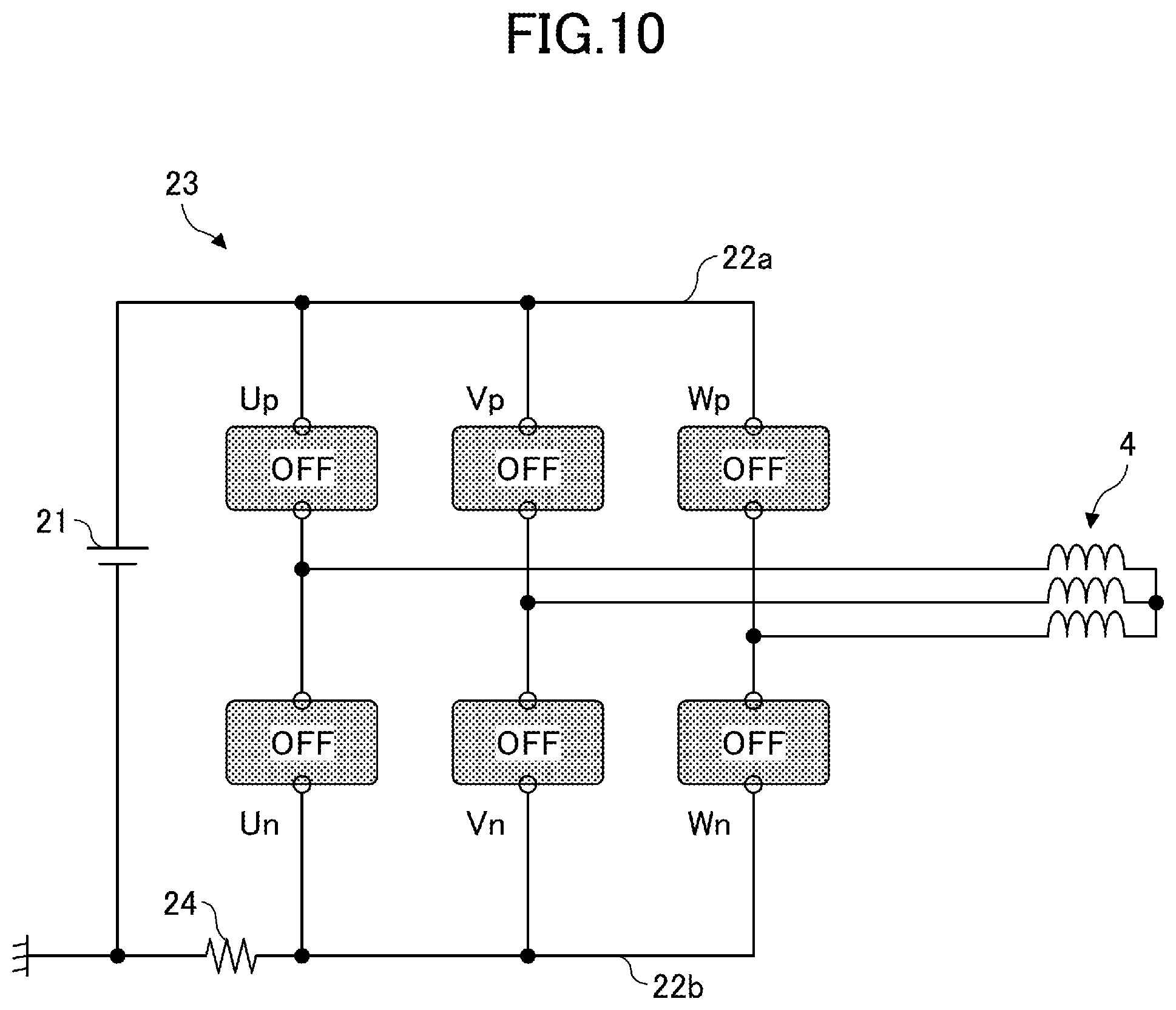 Patent US12155331 Figure 10 – Motor controller, motor system and method for controlling motor