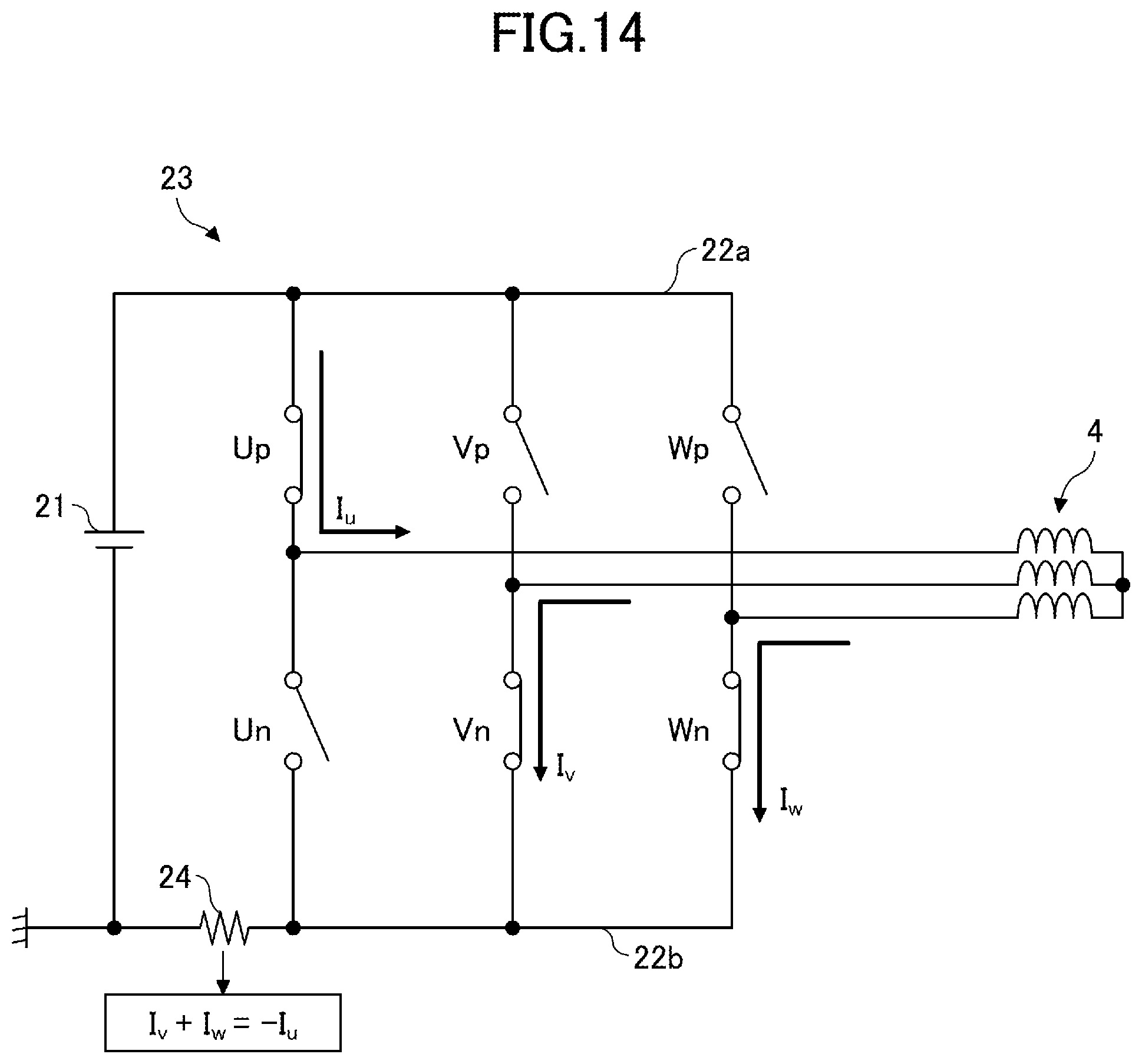 Patent US12155331 Figure 14 – Motor controller, motor system and method for controlling motor