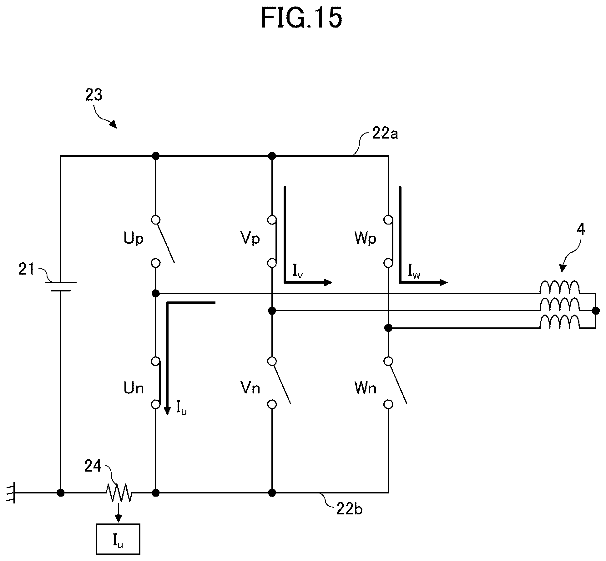 Patent US12155331 Figure 15 – Motor controller, motor system and method for controlling motor