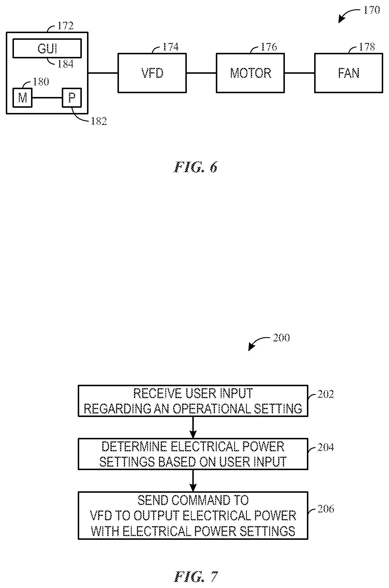 Patent US12155334 Figure 6 – Systems and methods for controlling fan motors with variable frequency drives