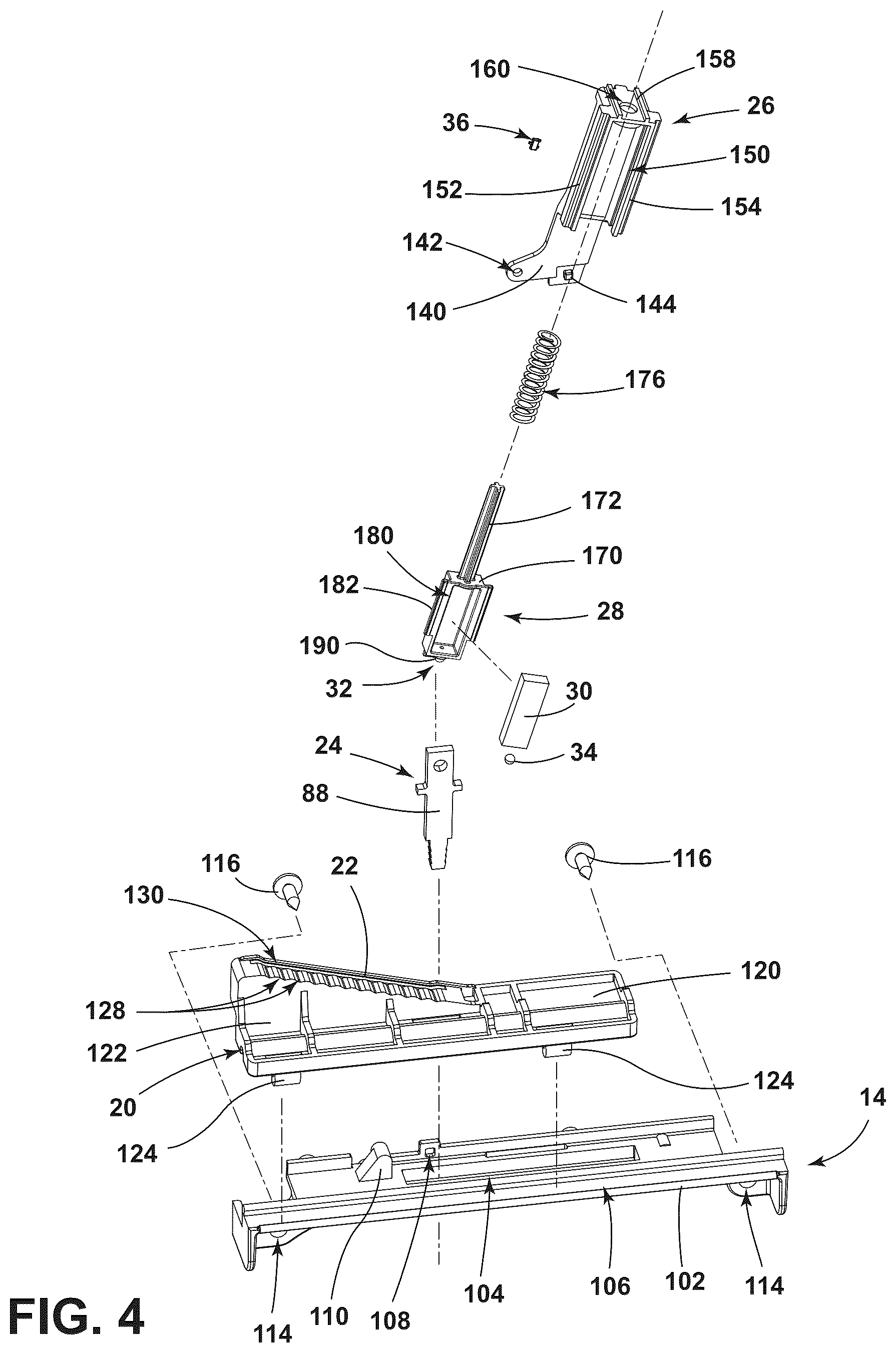 Patent US12155339 Figure 4 – Speed control assembly for appliance