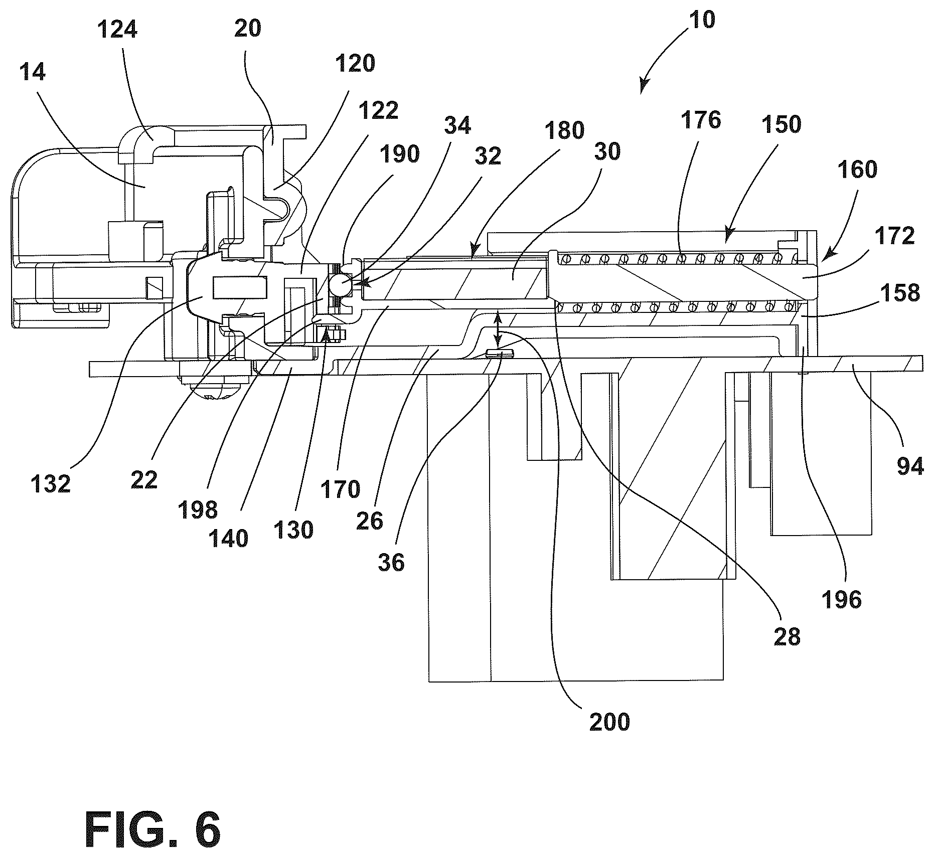 Patent US12155339 Figure 6 – Speed control assembly for appliance