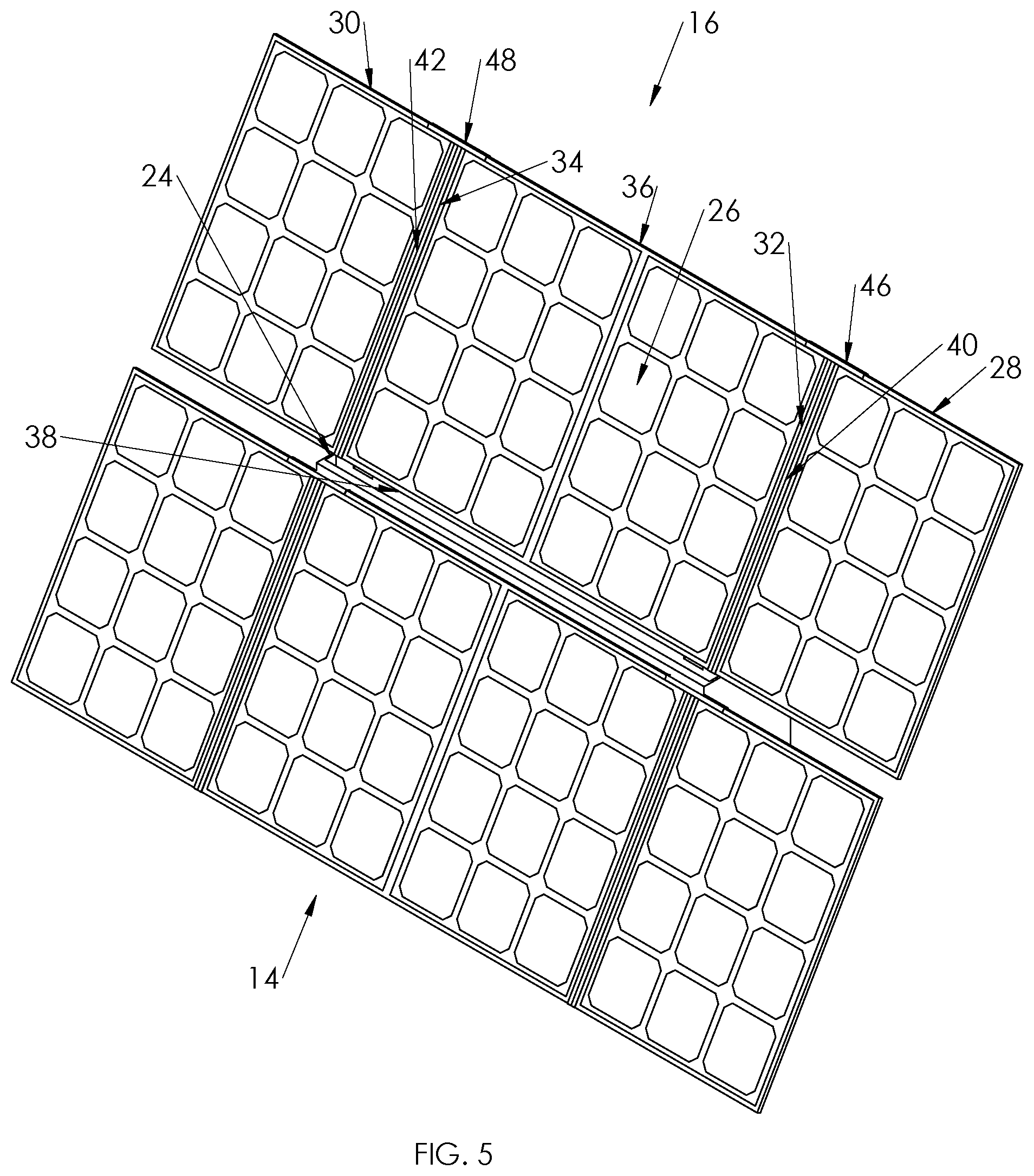 Patent US12155341 Figure 4 – Solar panels mounted on a briefcase