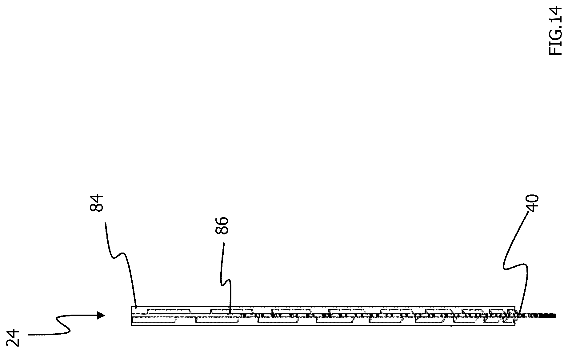 Patent US12155345 Figure 11 – Pivoting unit for a tracking apparatus for solar modules