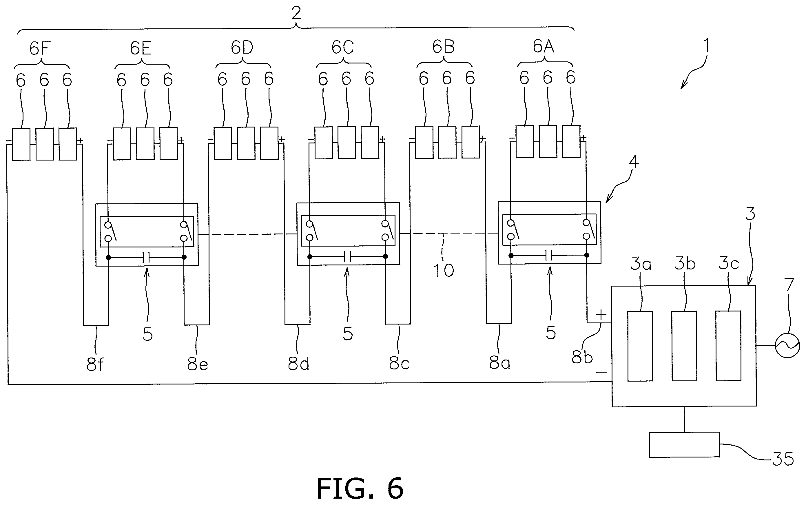 Patent US12155350 Figure 6 – Solar power generation system