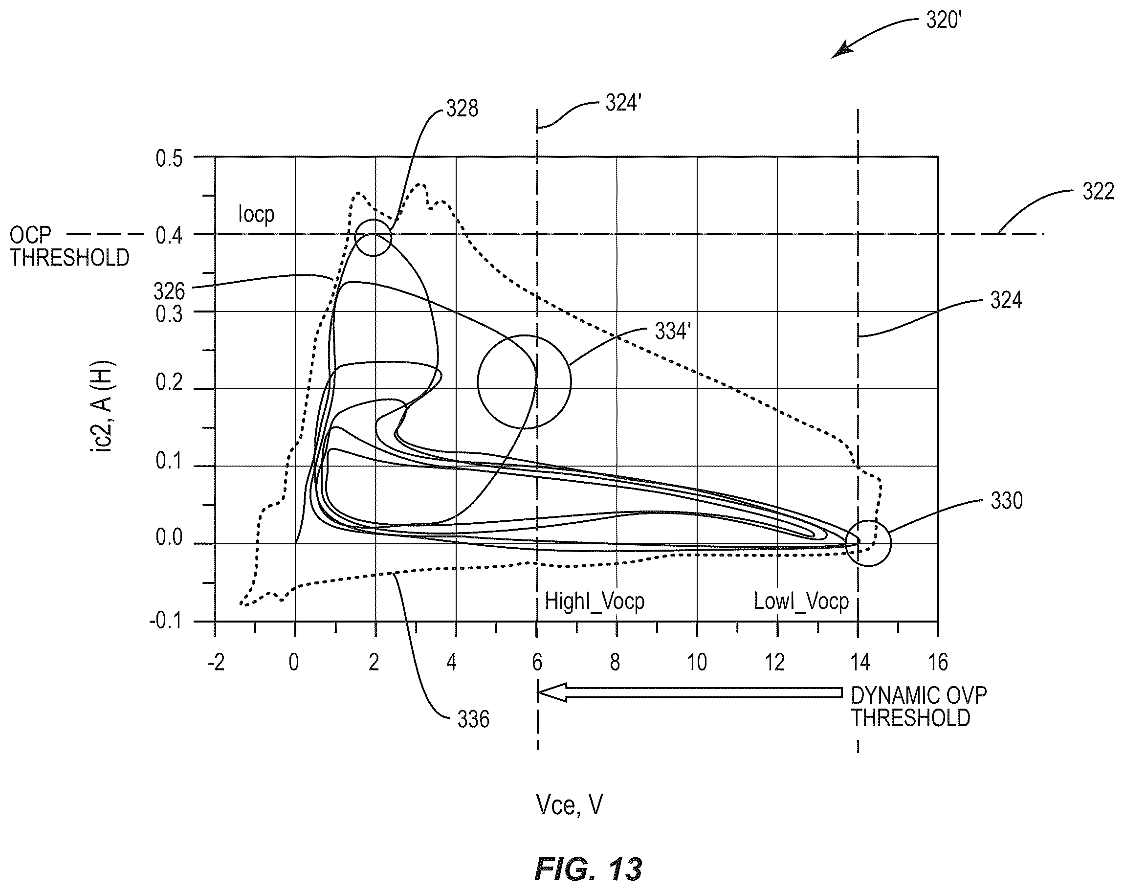 Patent US12155353 Figure 13 – Power amplifier with protection loops