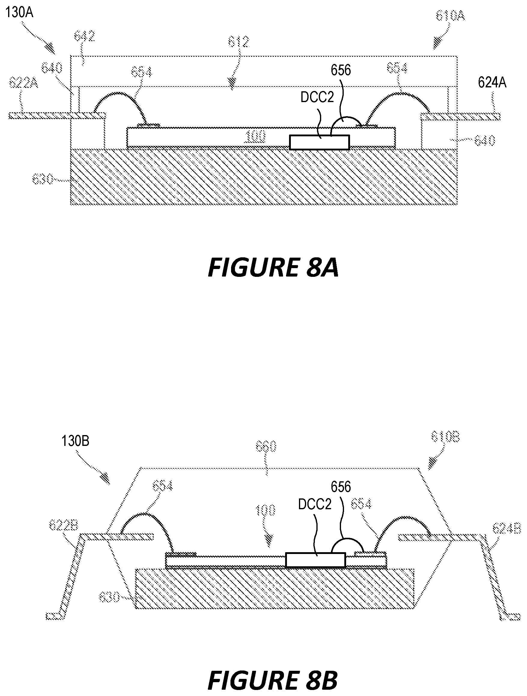 Patent US12155356 Figure 9 – Monolithic microwave integrated circuit device with internal decoupling capacitor