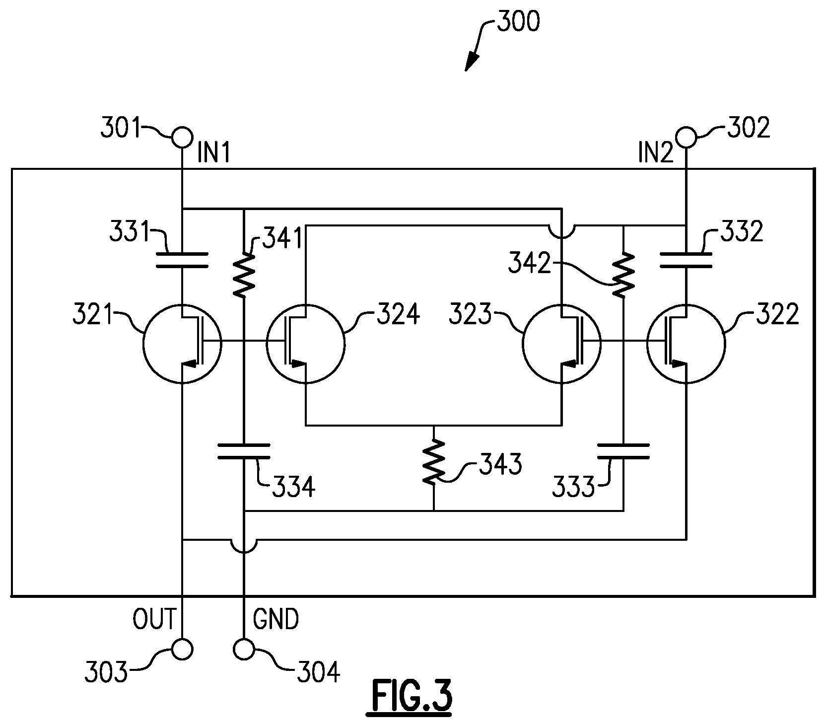 Patent US12155357 Figure 3 – Devices and methods related to unpowered switching module