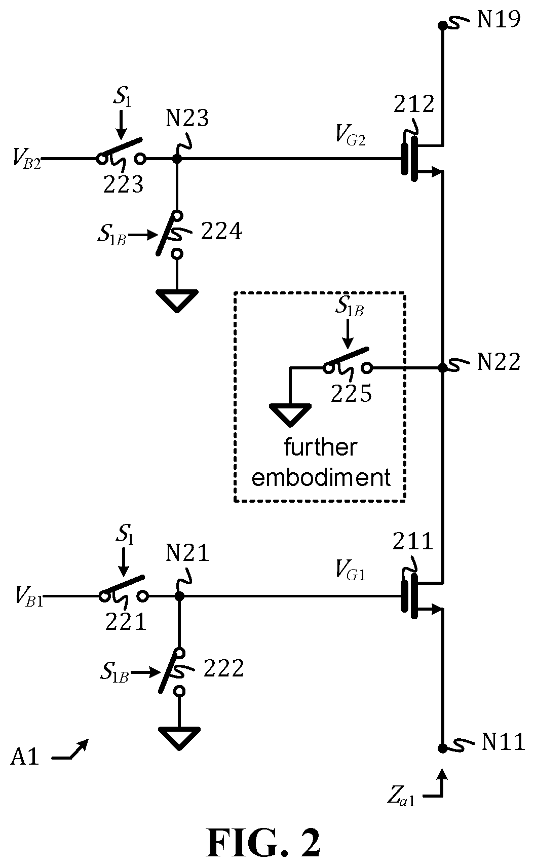 Patent US12155360 Figure 2 – Programmable gain amplifier with impedance matching and reverse isolation
