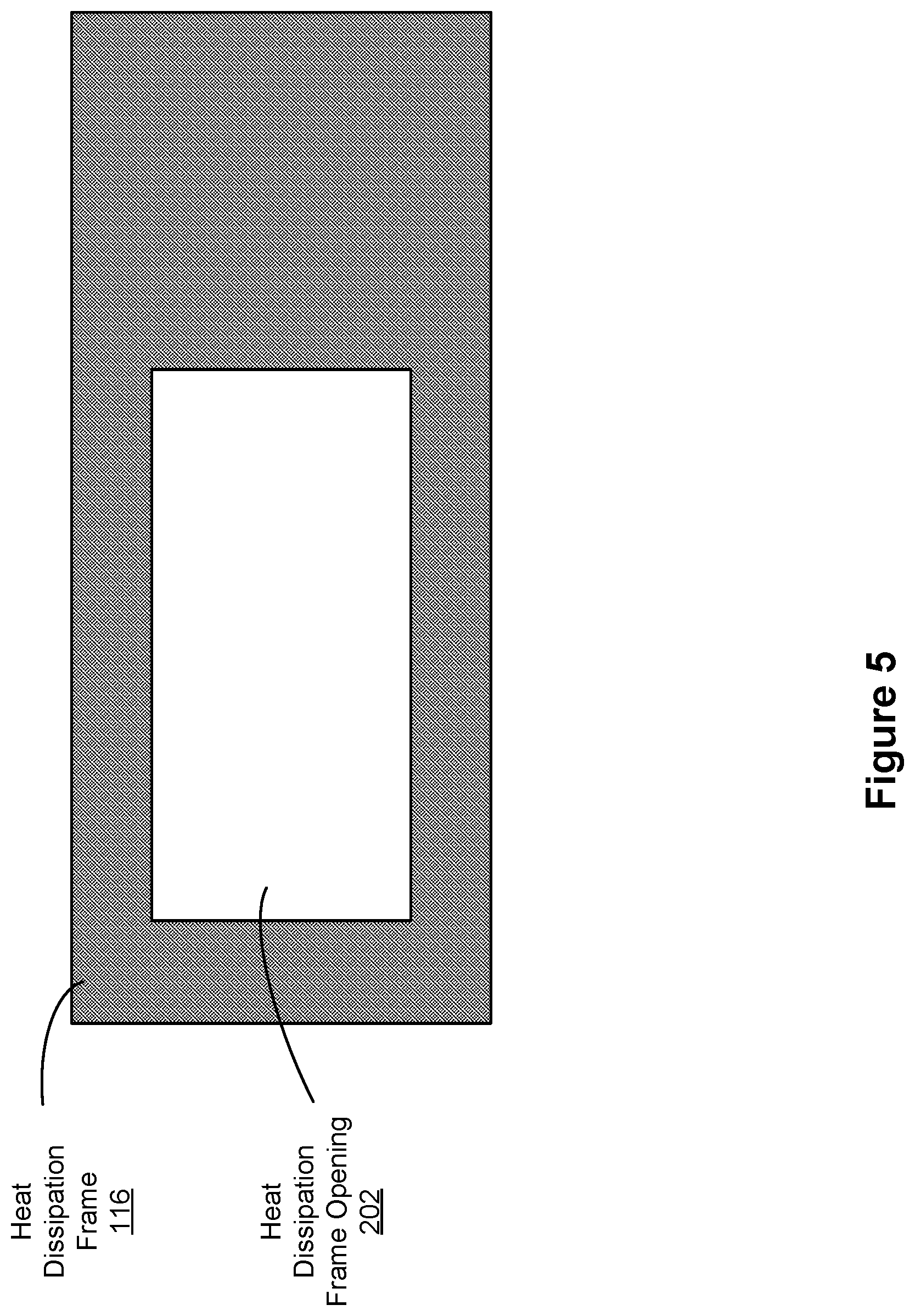 Patent US12155368 Figure 5 – Support structure for bulk acoustic wave resonator