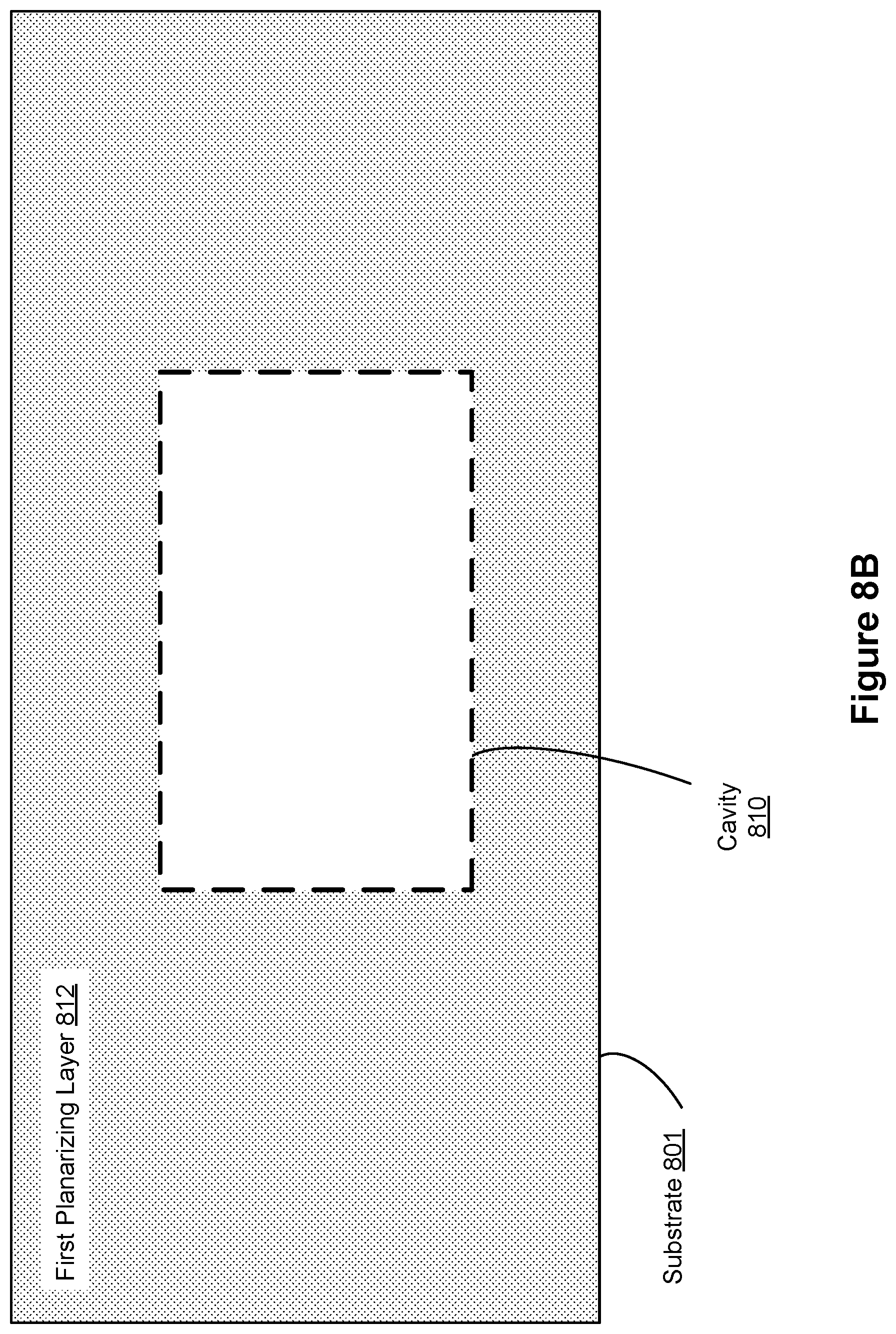Patent US12155368 Figure 13 – Support structure for bulk acoustic wave resonator