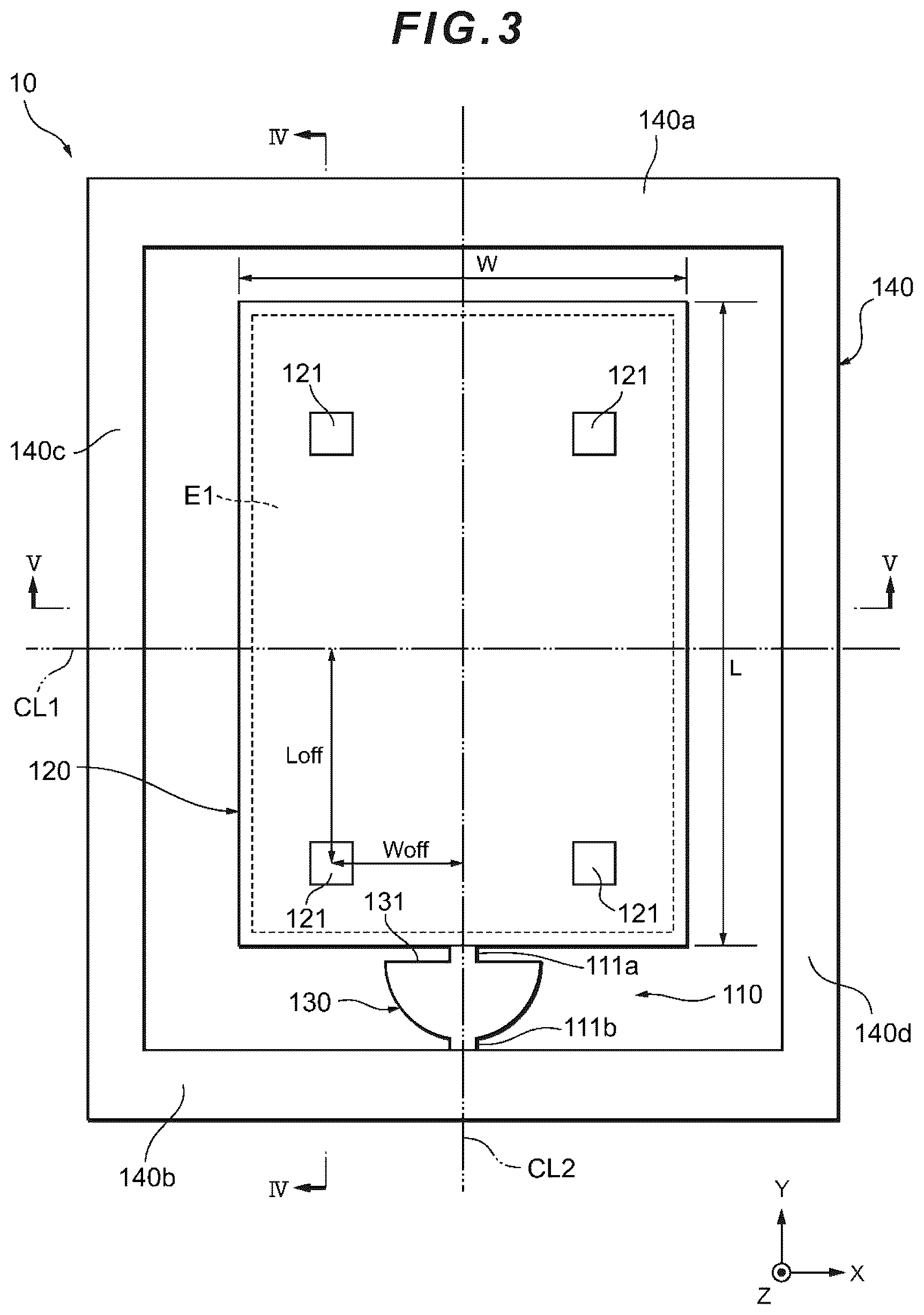 Patent US12155369 Figure 3 – Resonator and resonance device for vibrating in a contour vibration mode