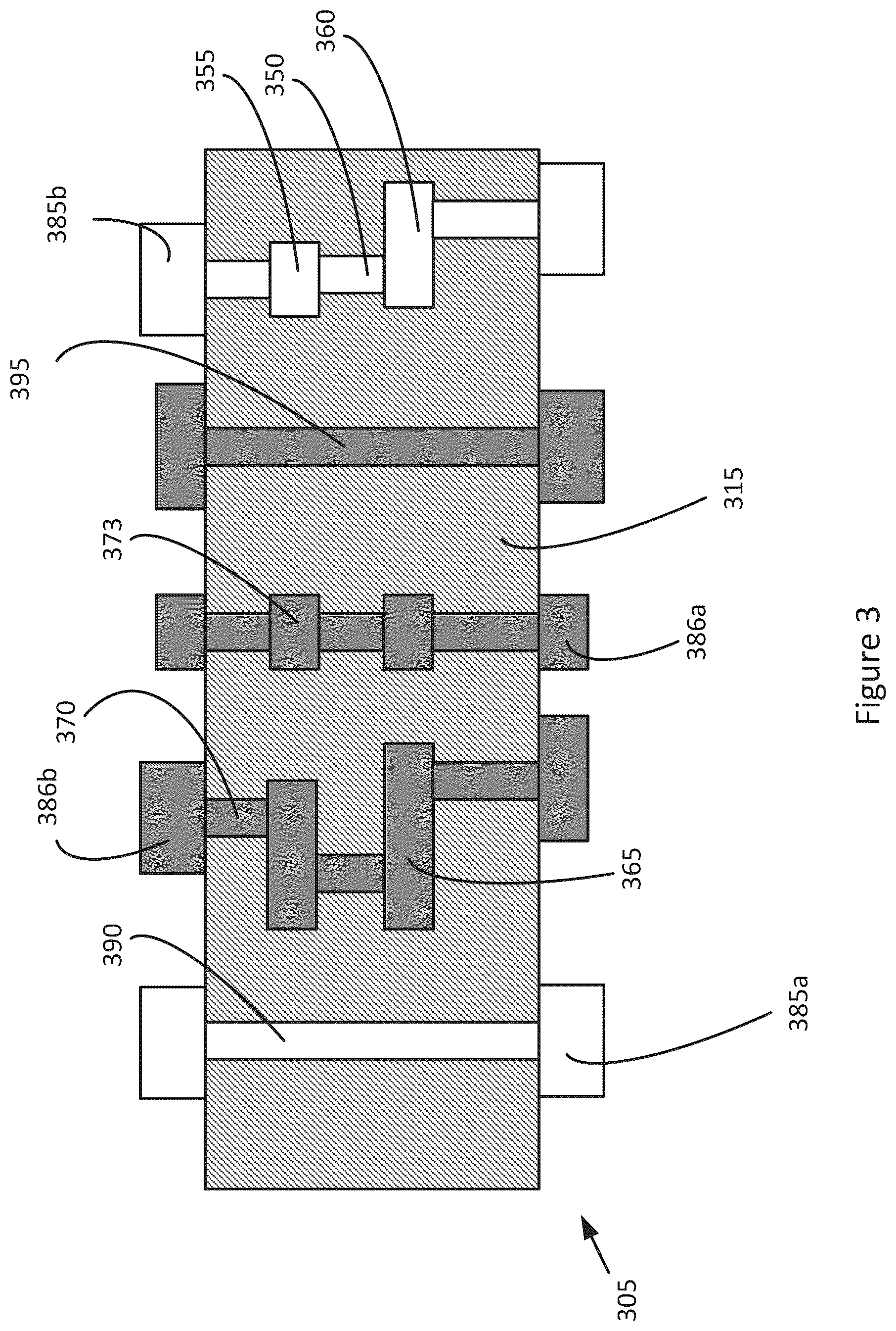 Patent US12155372 Figure 3 – Multi-filter die