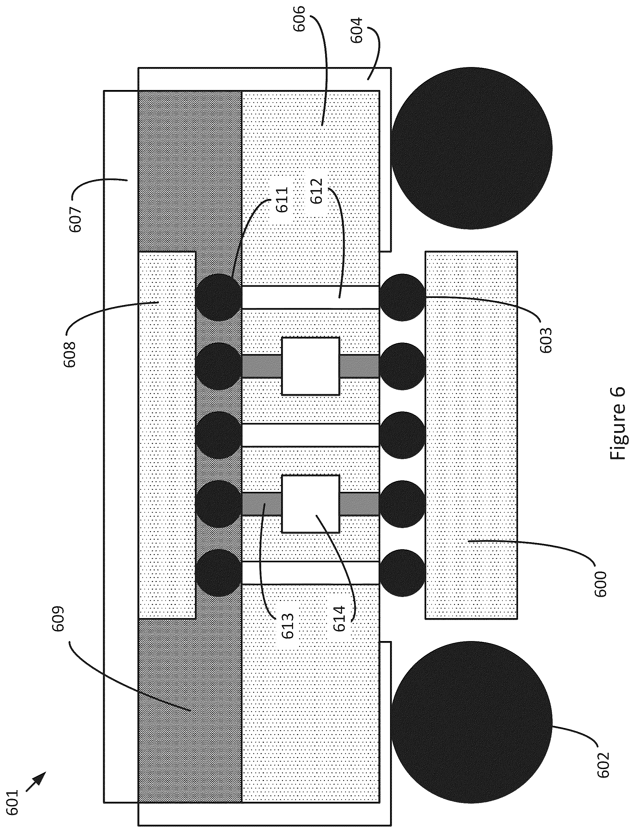 Patent US12155372 Figure 6 – Multi-filter die