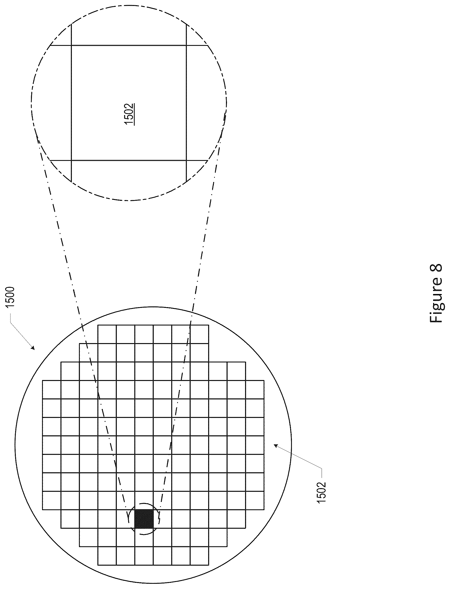Patent US12155372 Figure 8 – Multi-filter die