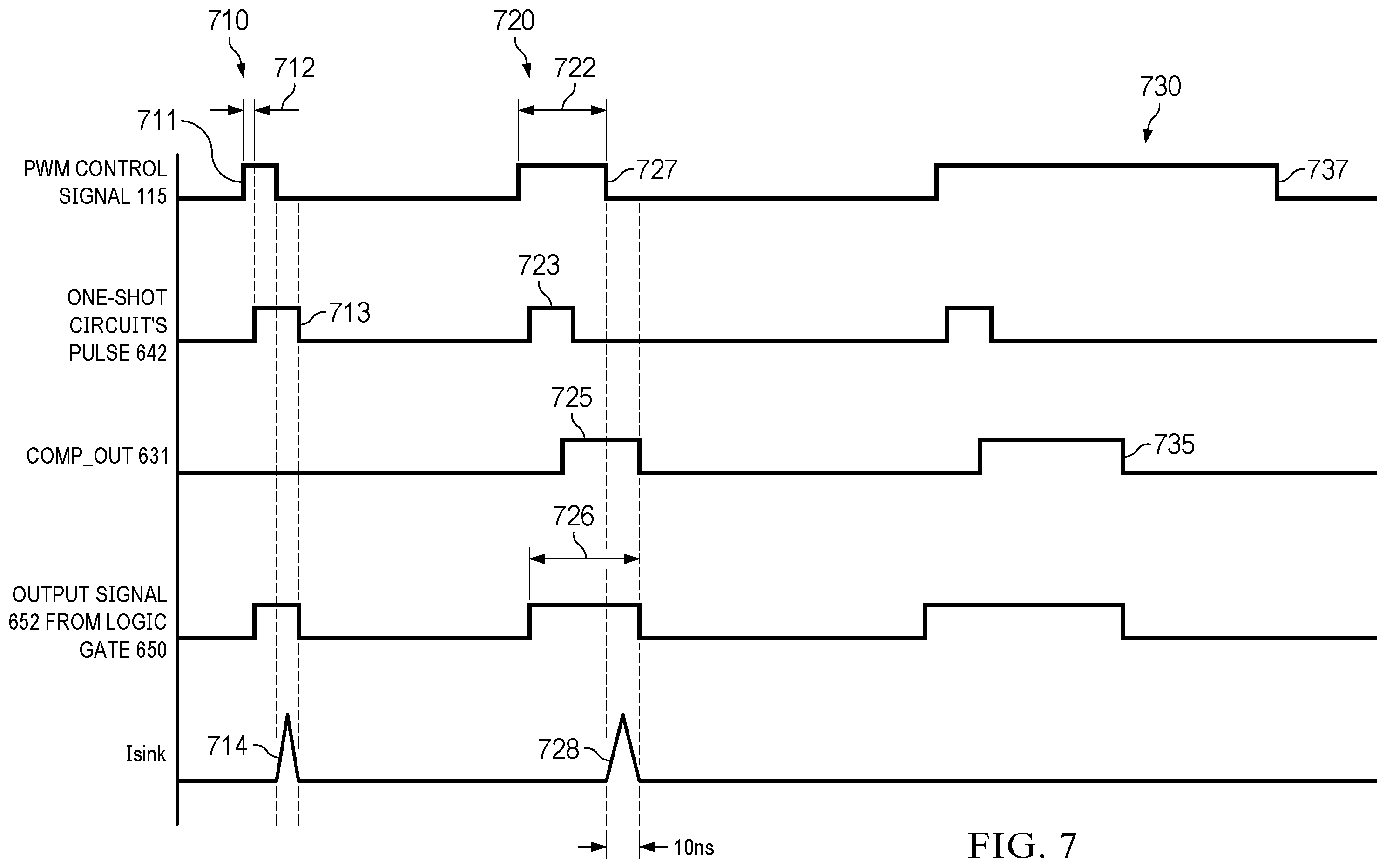 Patent US12155376 Figure 6 – Driver discharge circuit