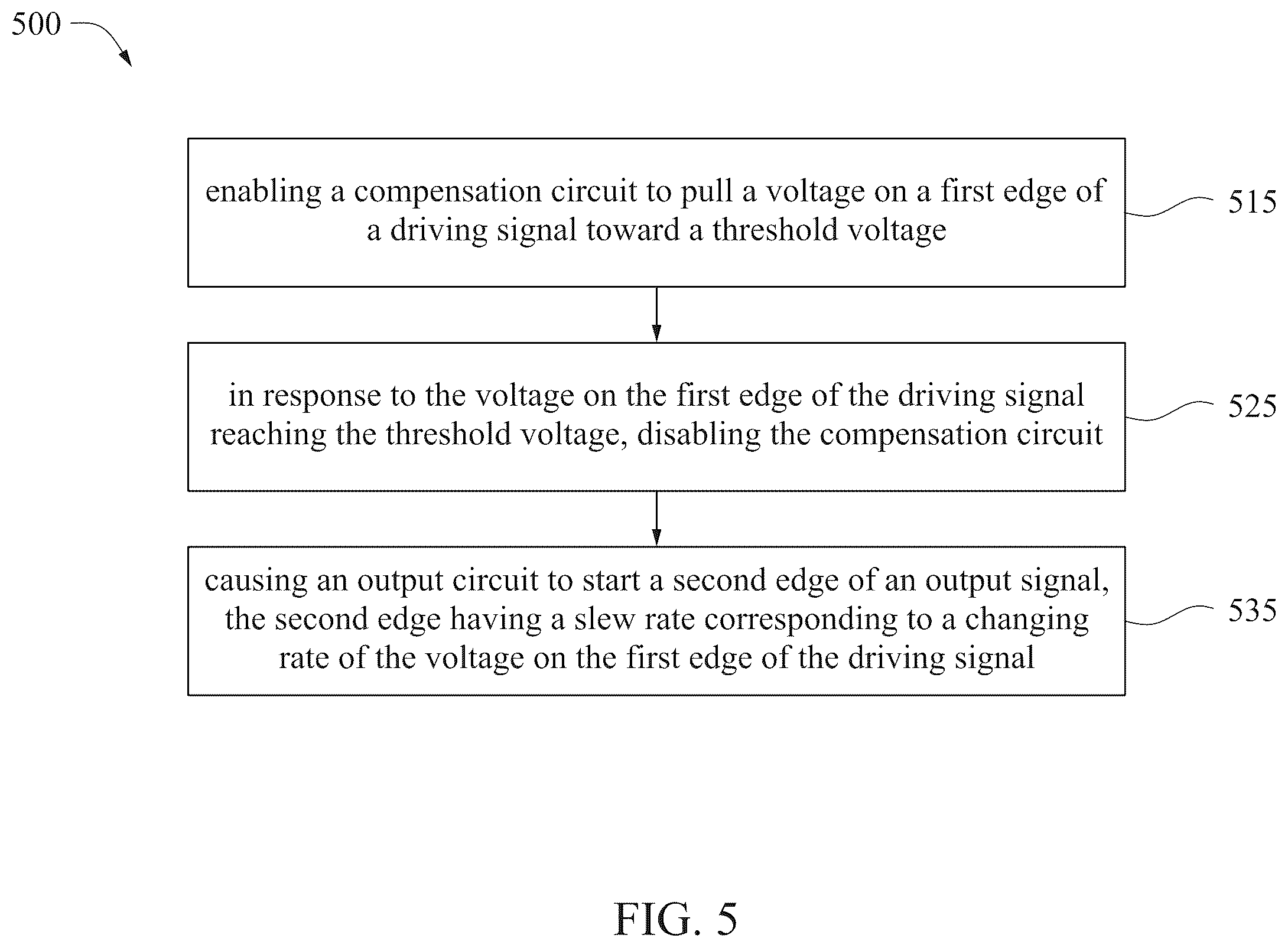 Patent US12155378 Figure 7 – Circuit and method