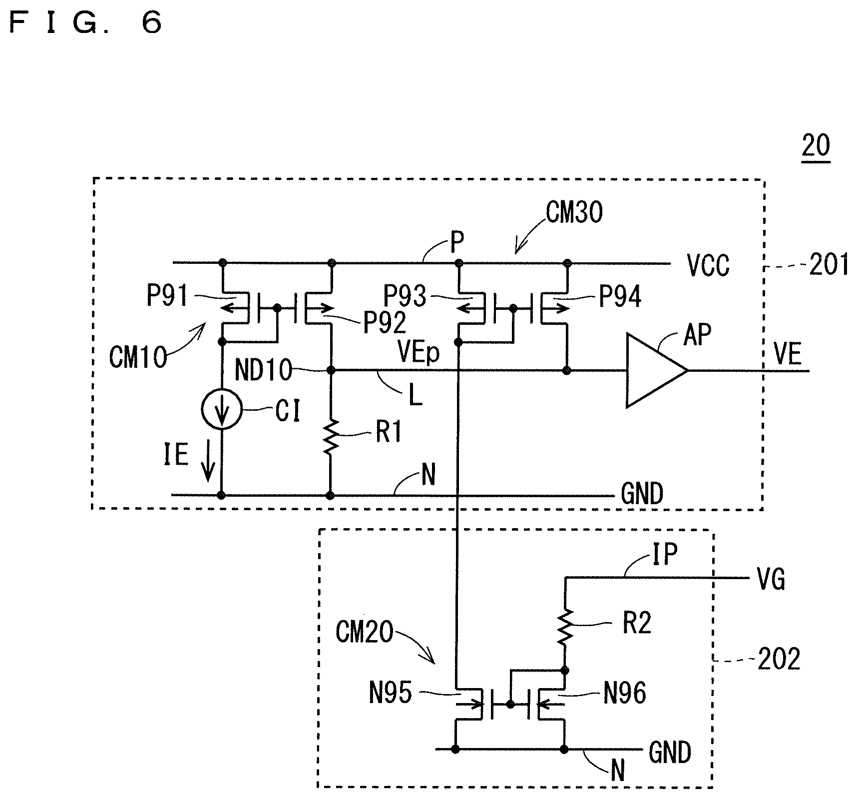 Patent US12155379 Figure 6 – Semiconductor device drive circuit