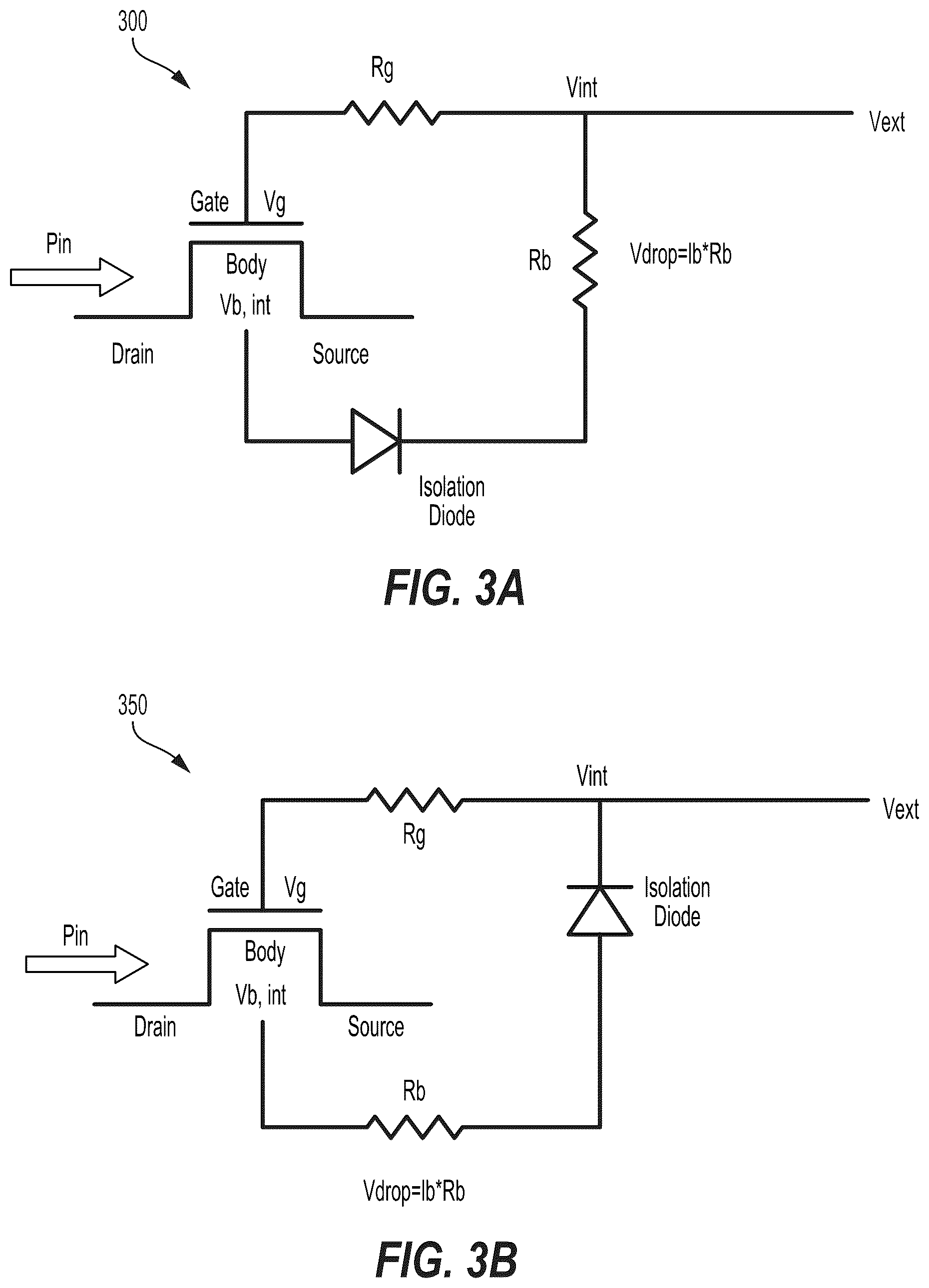 Patent US12155381 Figure 3 – Dynamic body biasing for radio frequency (RF) switch