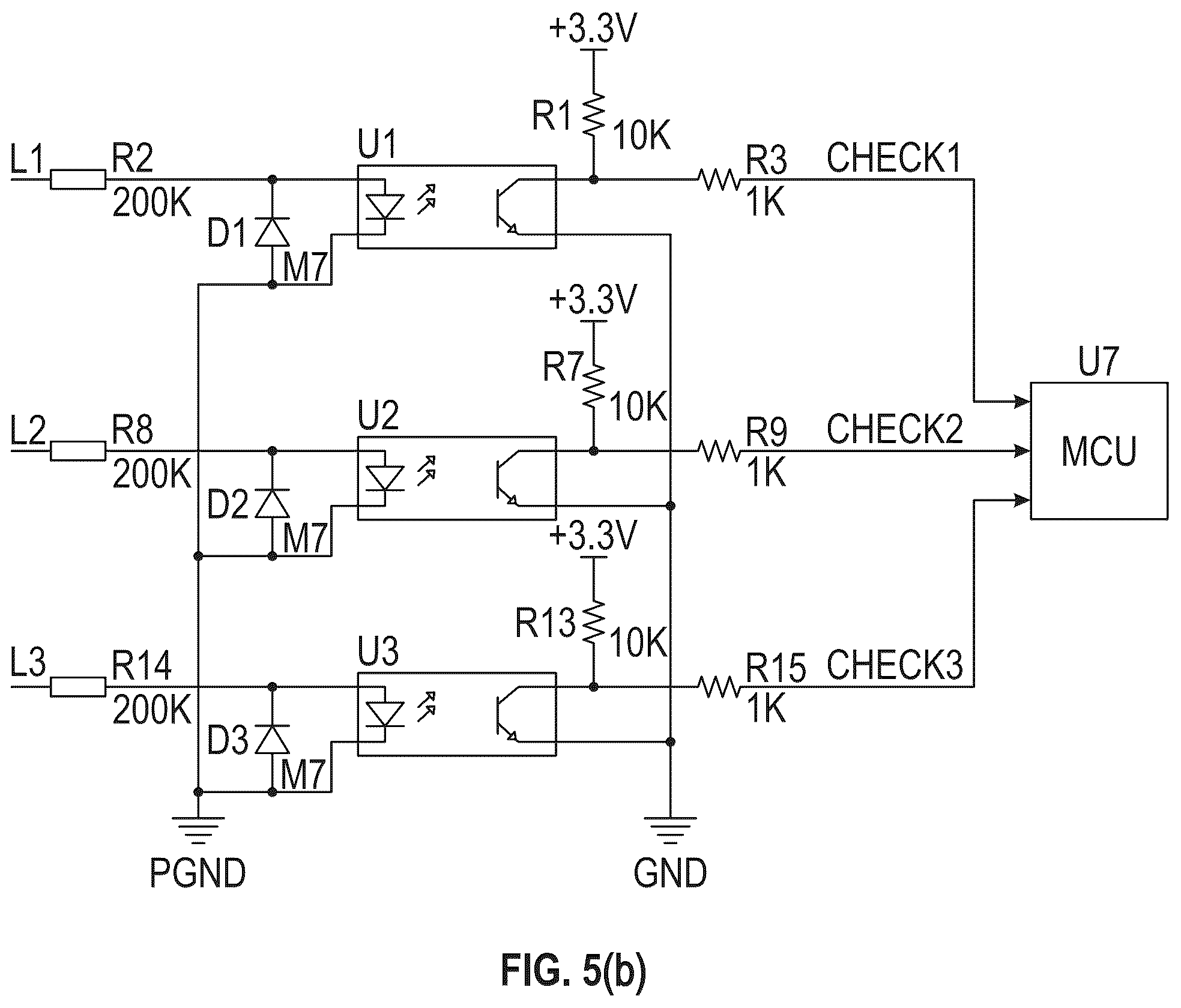 Patent US12155382 Figure 5 – Phase loss detection device, compressor including the same, and phase loss detection method