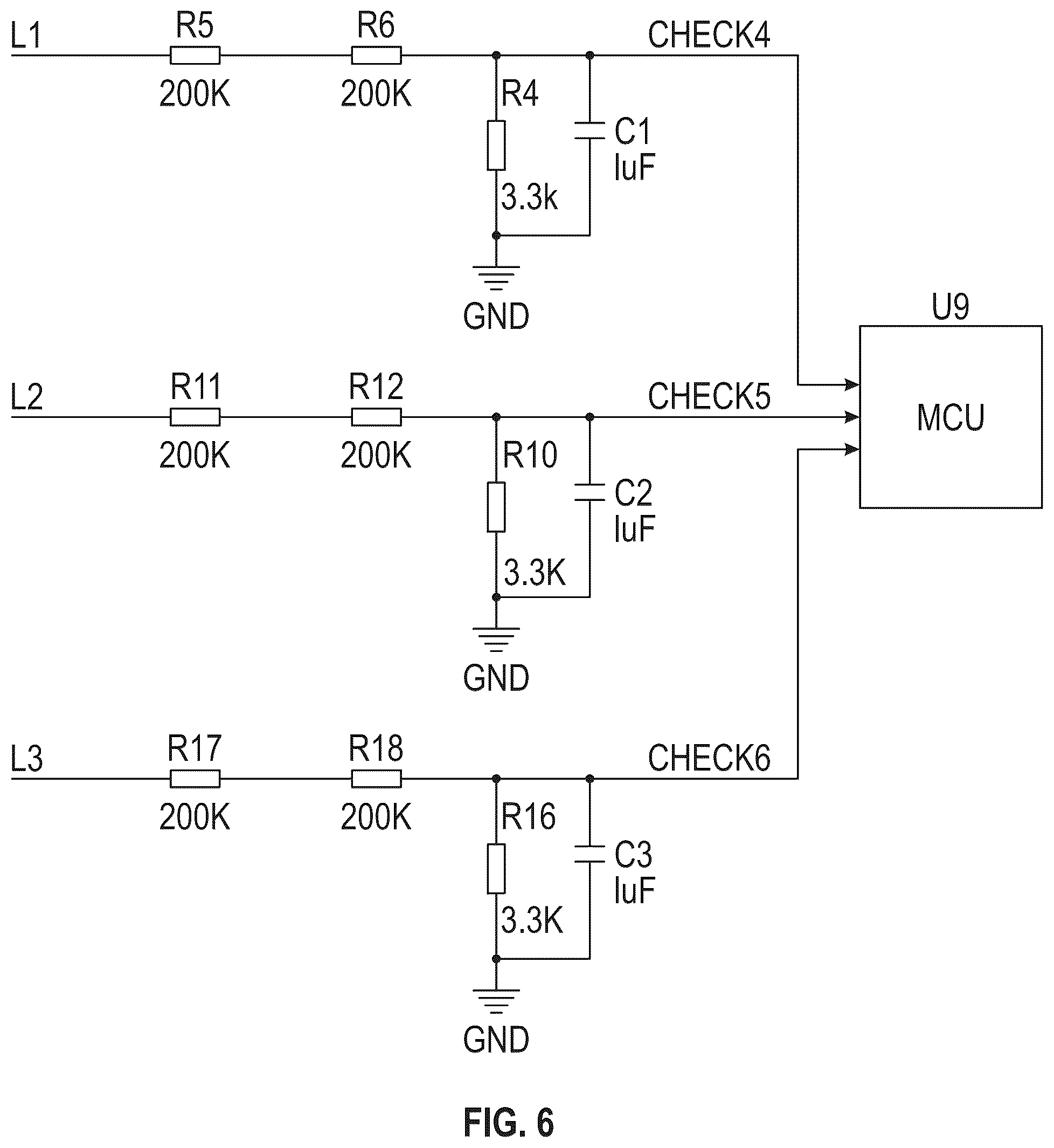 Patent US12155382 Figure 6 – Phase loss detection device, compressor including the same, and phase loss detection method