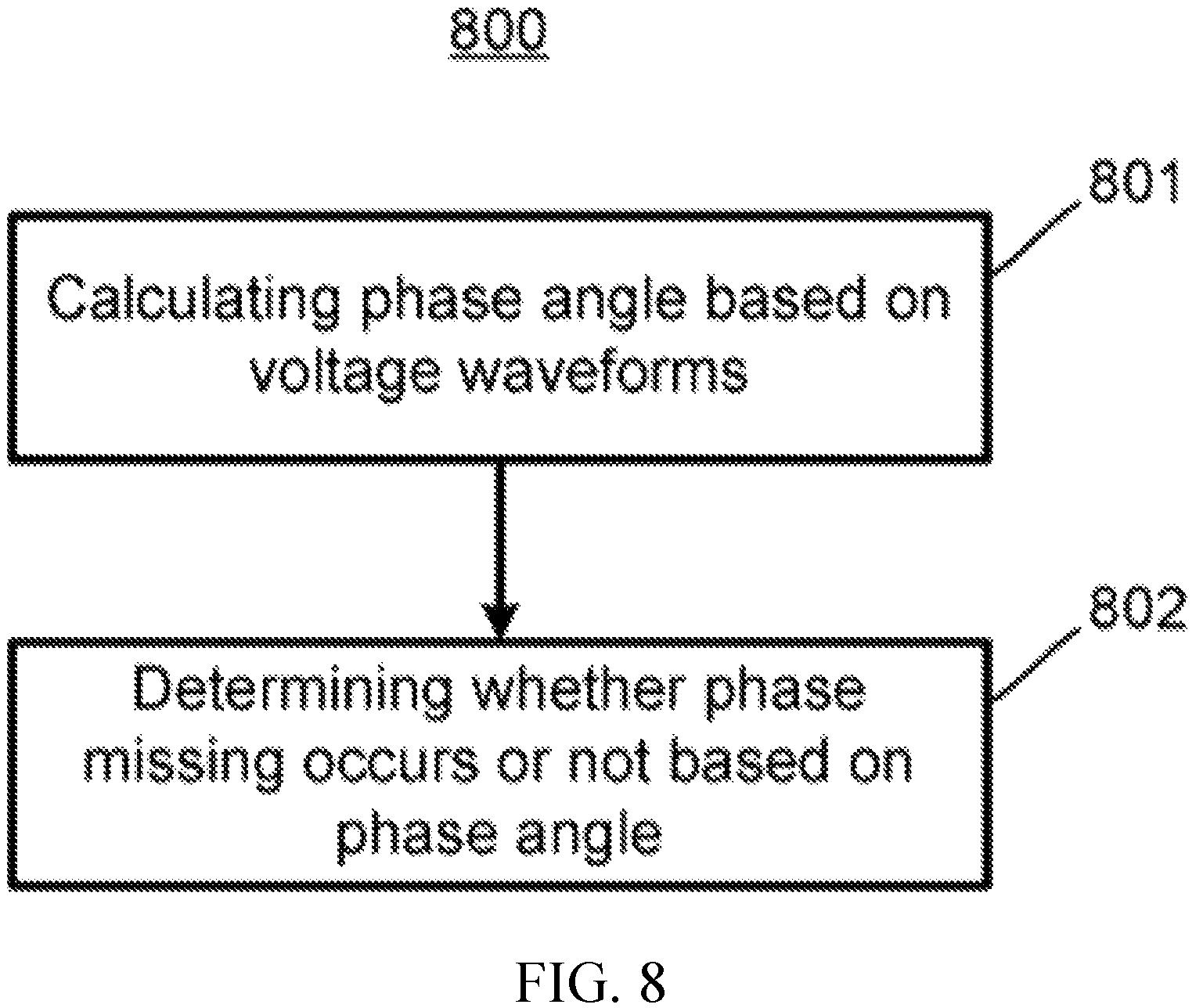 Patent US12155382 Figure 8 – Phase loss detection device, compressor including the same, and phase loss detection method