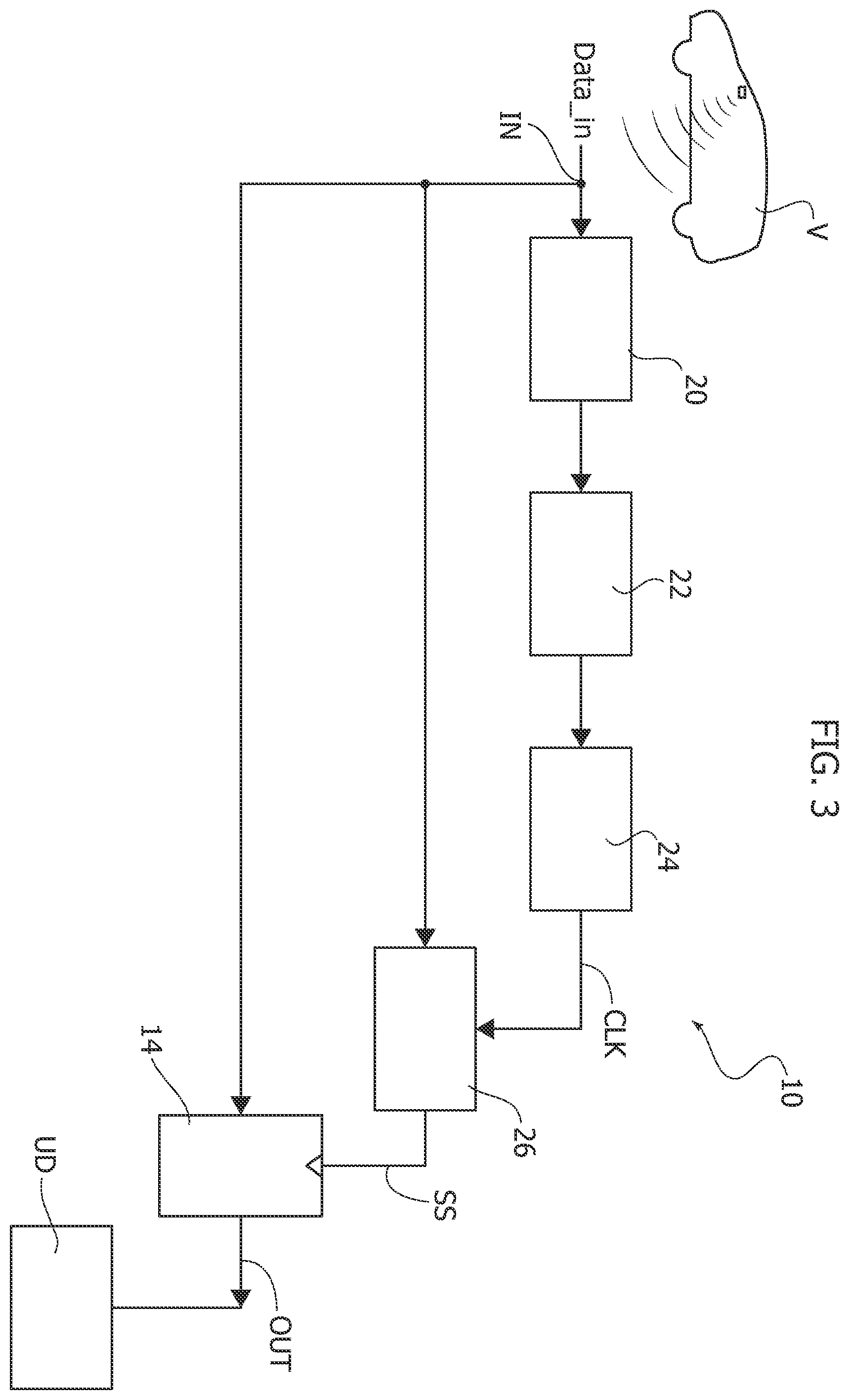 Patent US12155390 Figure 2 – Clock recovery circuit, corresponding device and method
