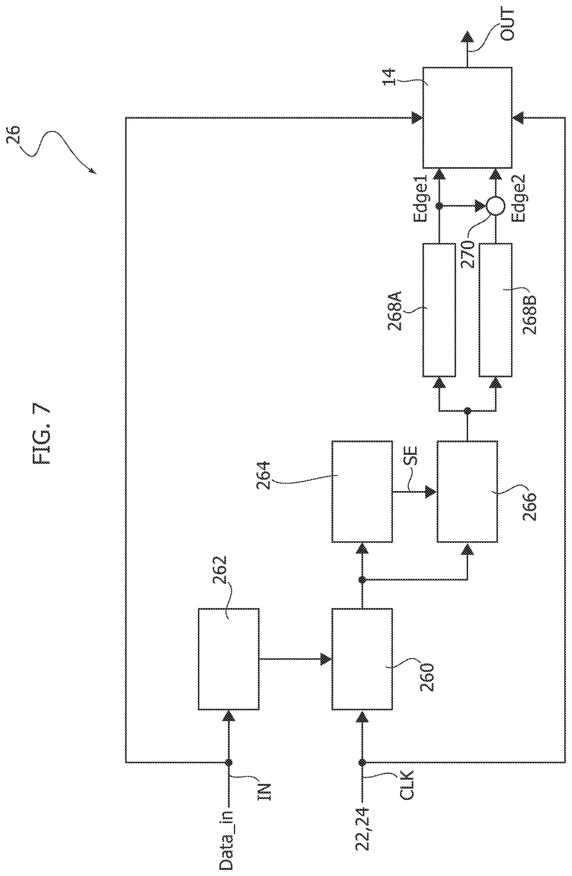 Patent US12155390 Figure 5 – Clock recovery circuit, corresponding device and method