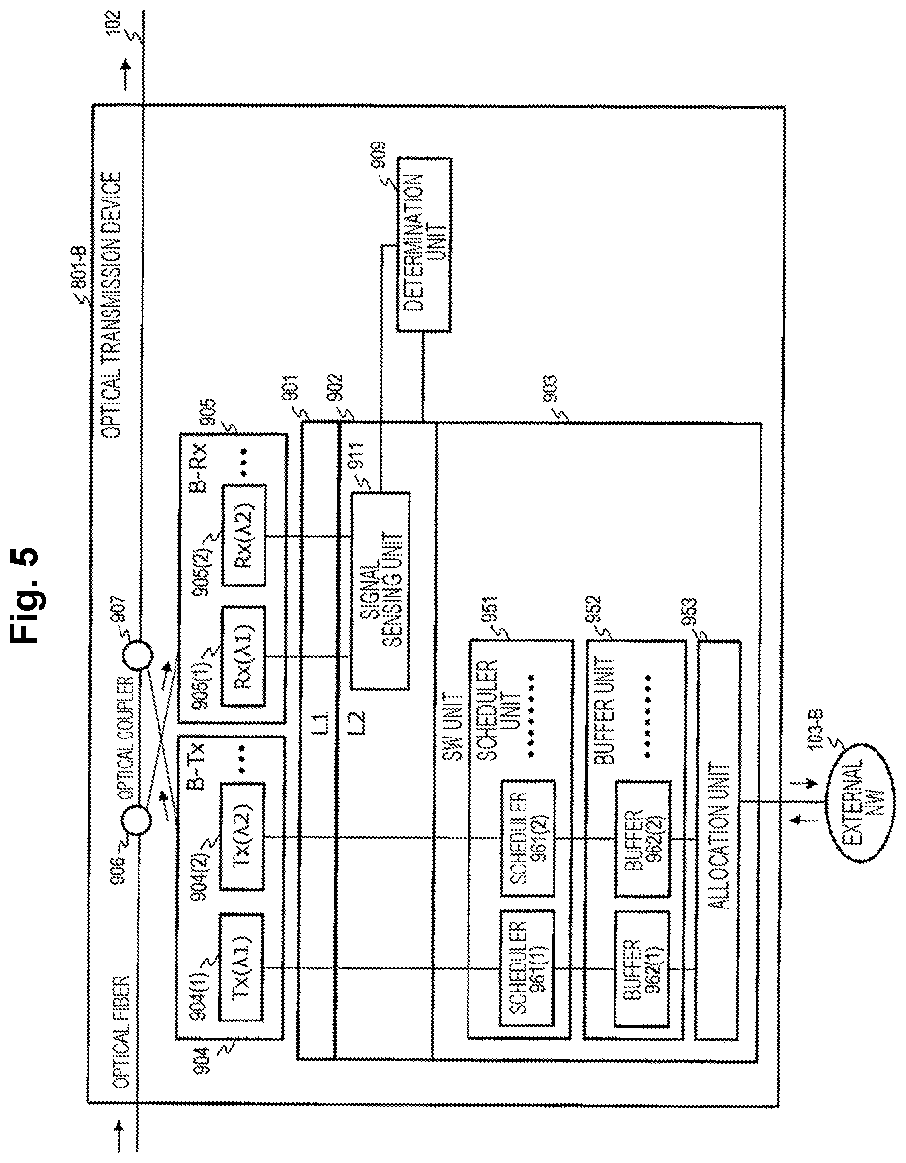 Patent US12155413 Figure 5 – Communication device, communication method, communication system and communication program