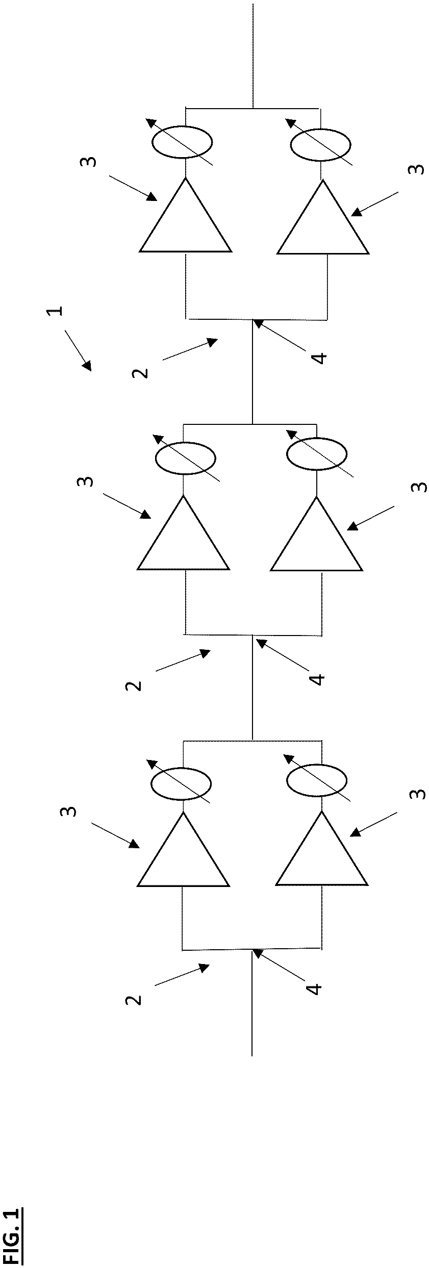 Patent US12155415 Figure 1 – Method for reducing the impact of transient effects in an optical network