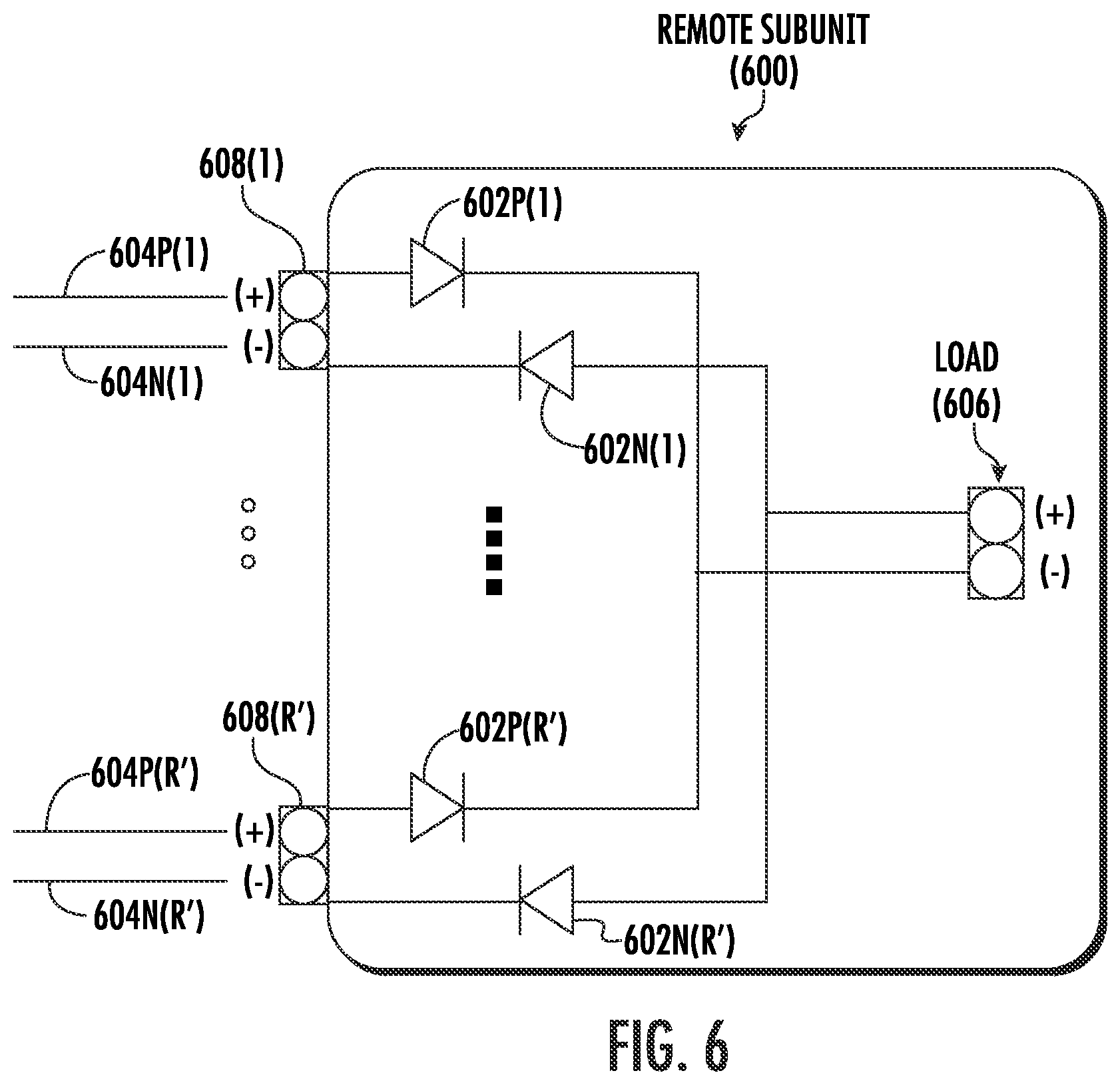 Patent US12155416 Figure 6 – Systems for low power distribution in a power distribution network