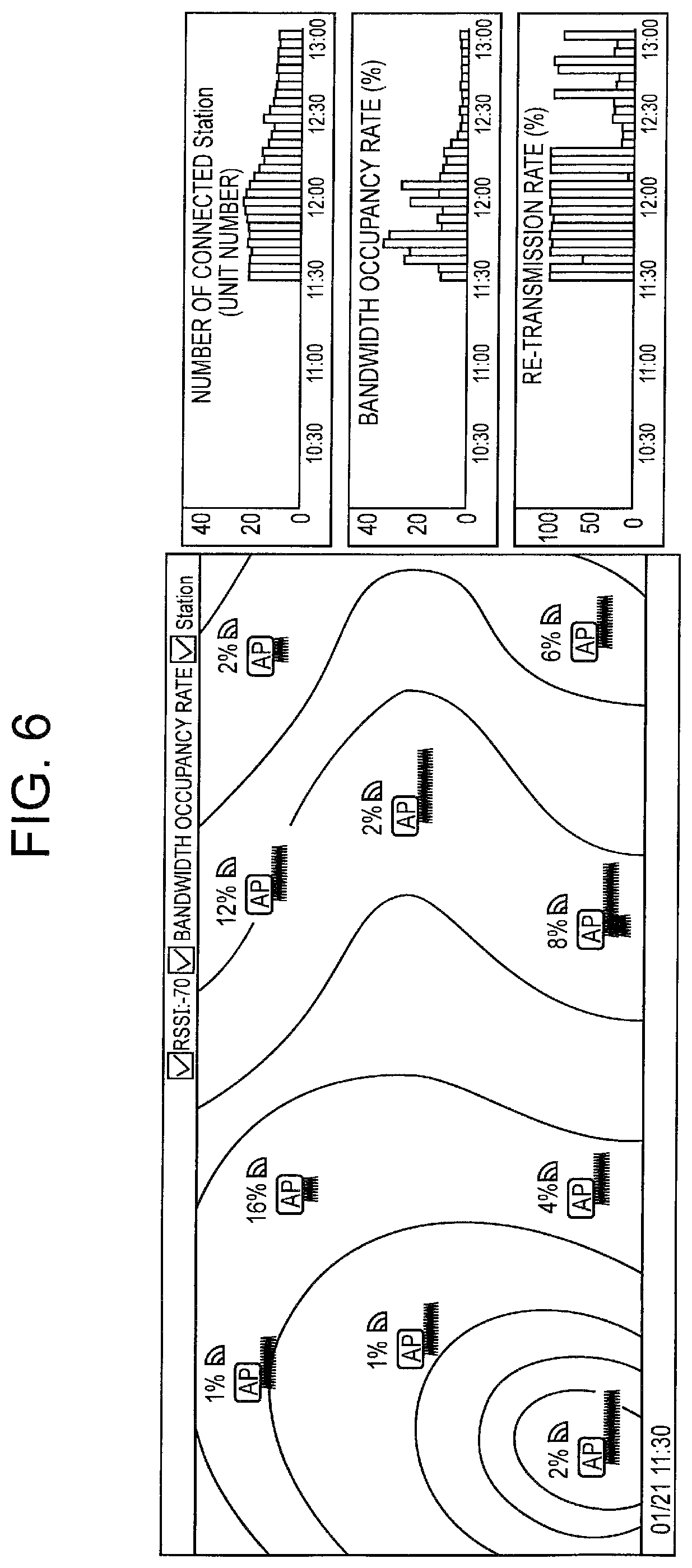 Patent US12155422 Figure 4 – Wireless communication quality visualization system, wireless communication quality visualization device, and measurement apparatus