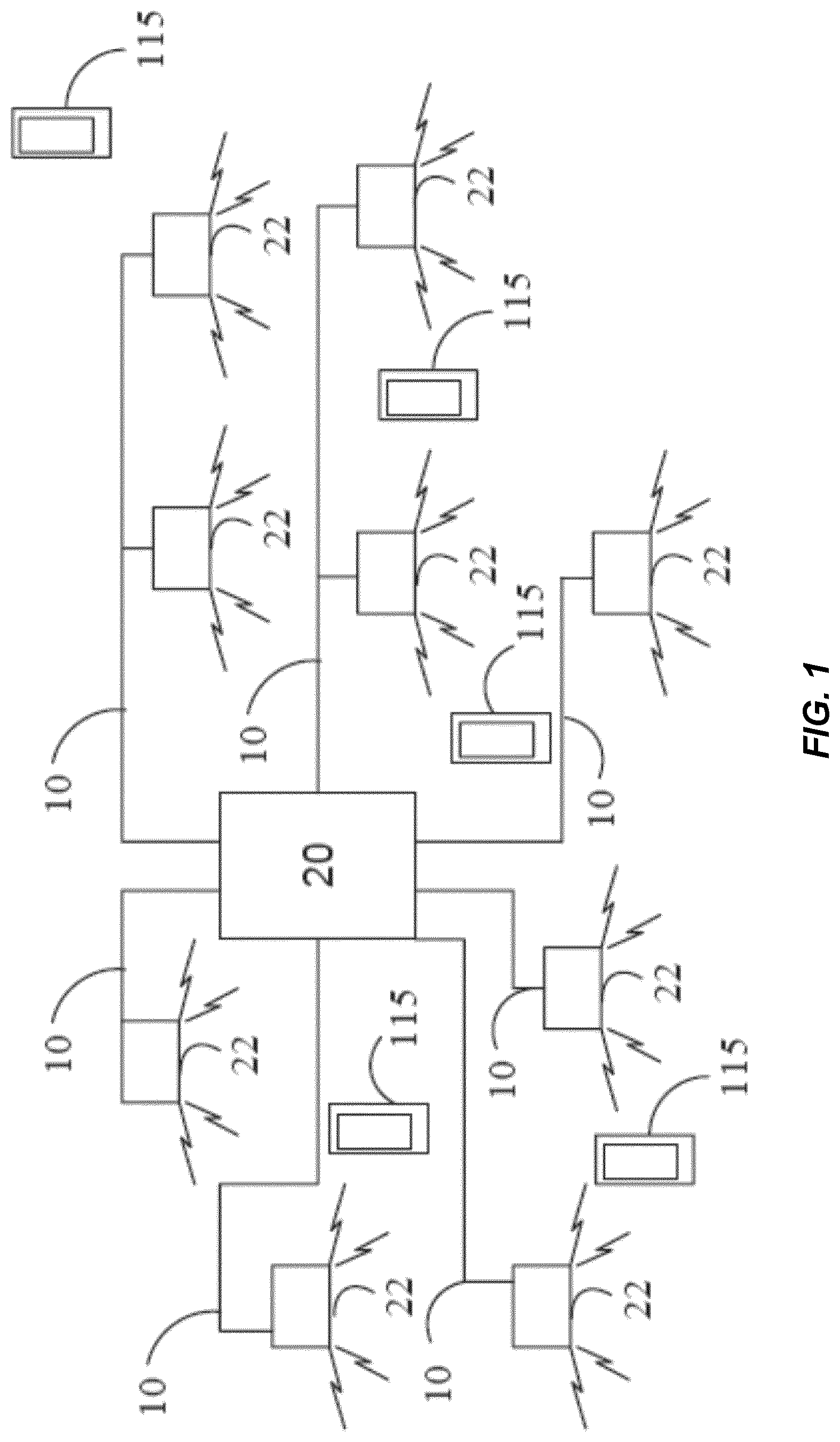 Patent US12155443 Figure 1 – Interface in series-connected radios