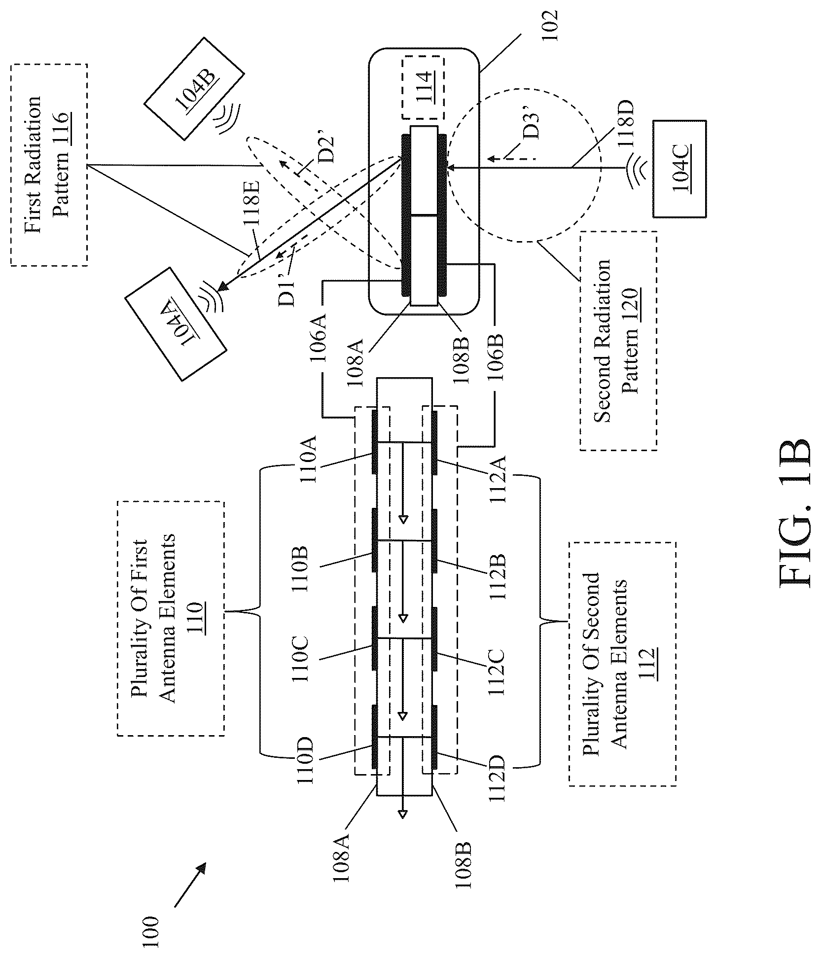 Patent US12155452 Figure 2 – Repeater device and operation of repeater device for non-line-of-sight communication