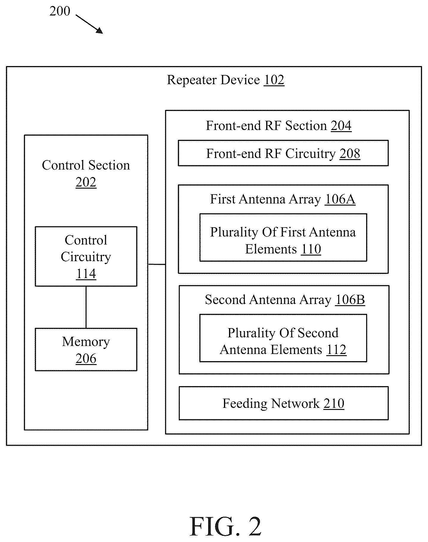 Patent US12155452 Figure 3 – Repeater device and operation of repeater device for non-line-of-sight communication