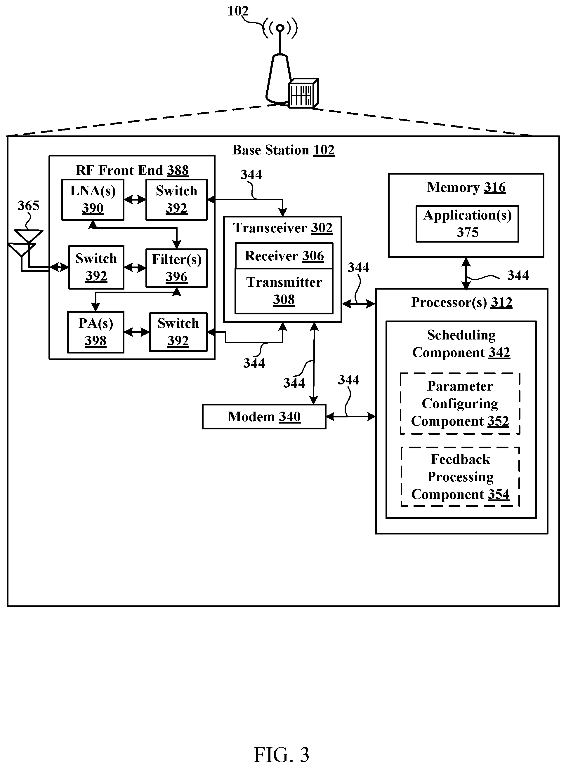 Patent US12155469 Figure 3 – Techniques for modifying parameters based on assistance information in wireless communications