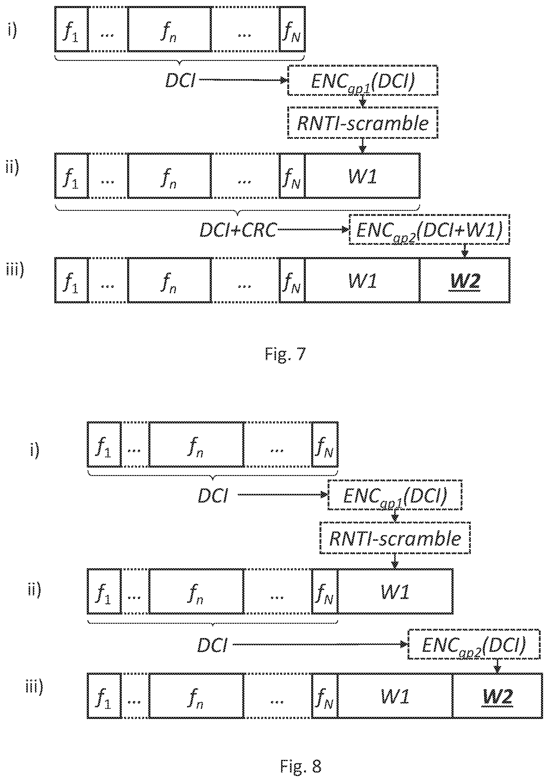 Patent US12155476 Figure 4 – Transmitting and receiving devices for reliable reception of control messages