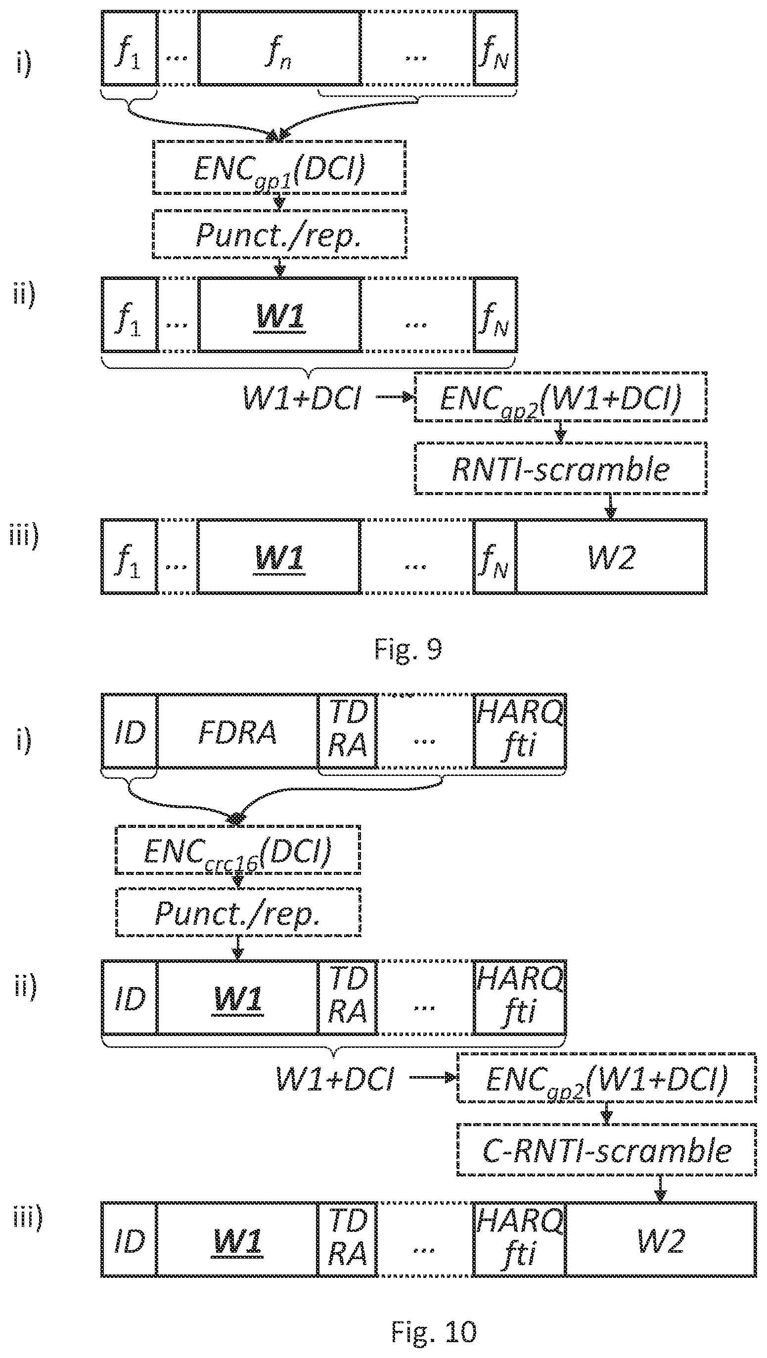 Patent US12155476 Figure 5 – Transmitting and receiving devices for reliable reception of control messages