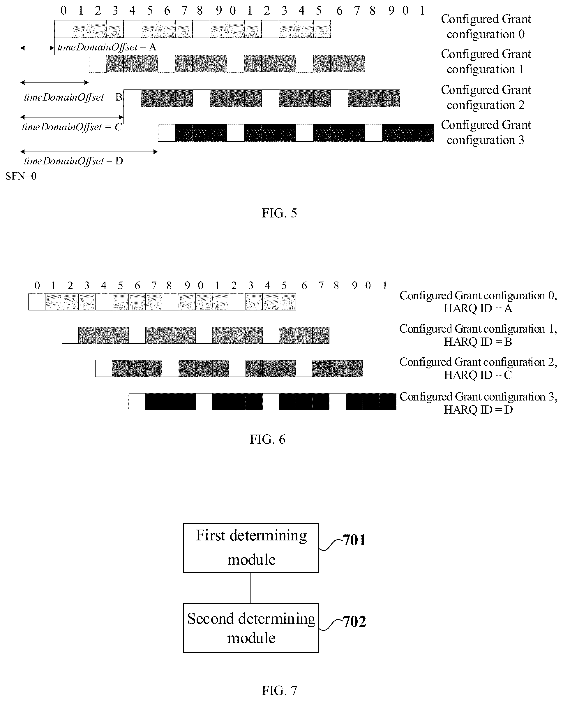 Patent US12155484 Figure 3 – HARQ process ID determination method and apparatus, terminal, and medium