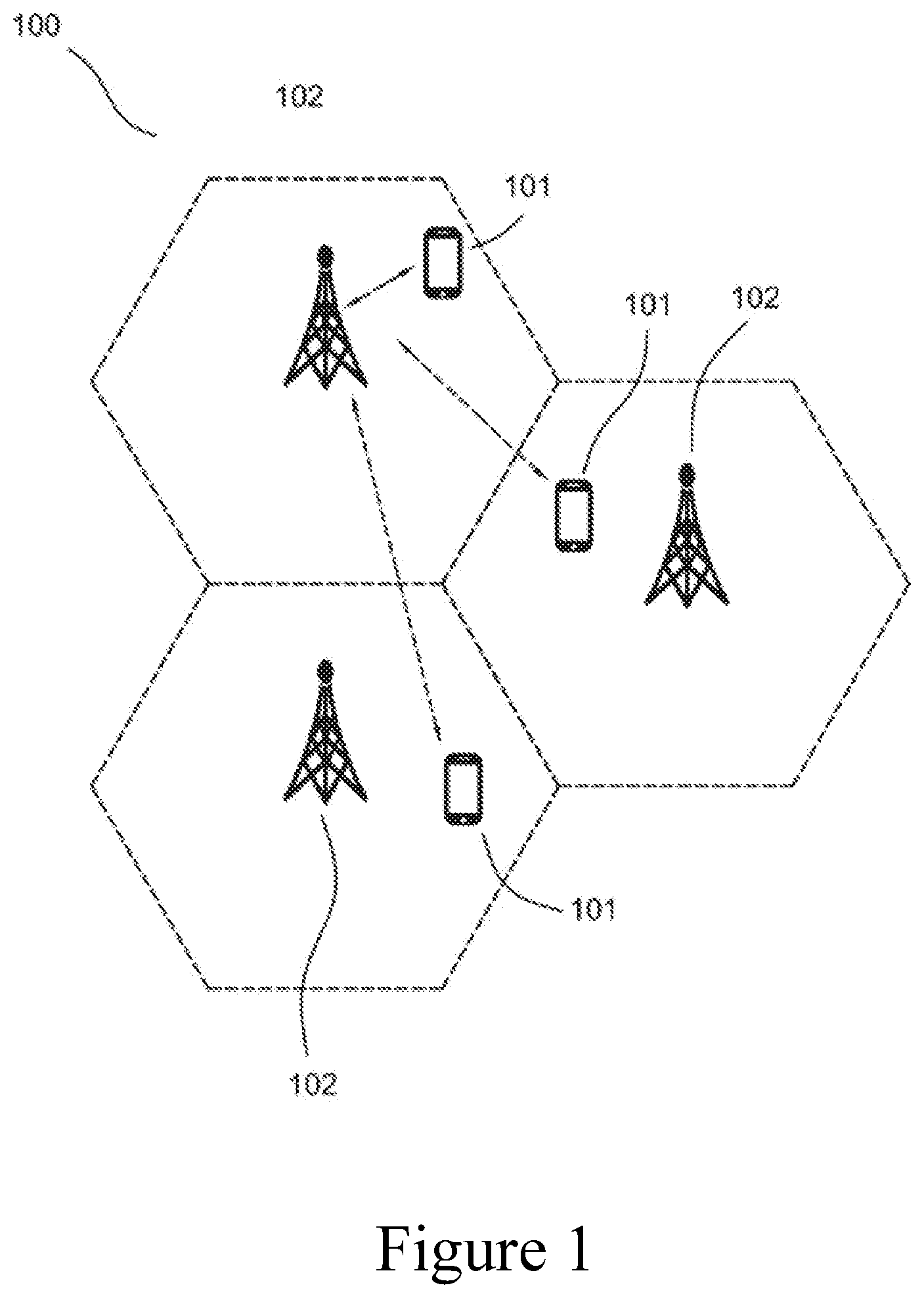 Patent US12155487 — Method and apparatus for reducing one-shot hybrid automatic repeat request-acknowledgement (HARQ-ACK) codebook size — Figure 1