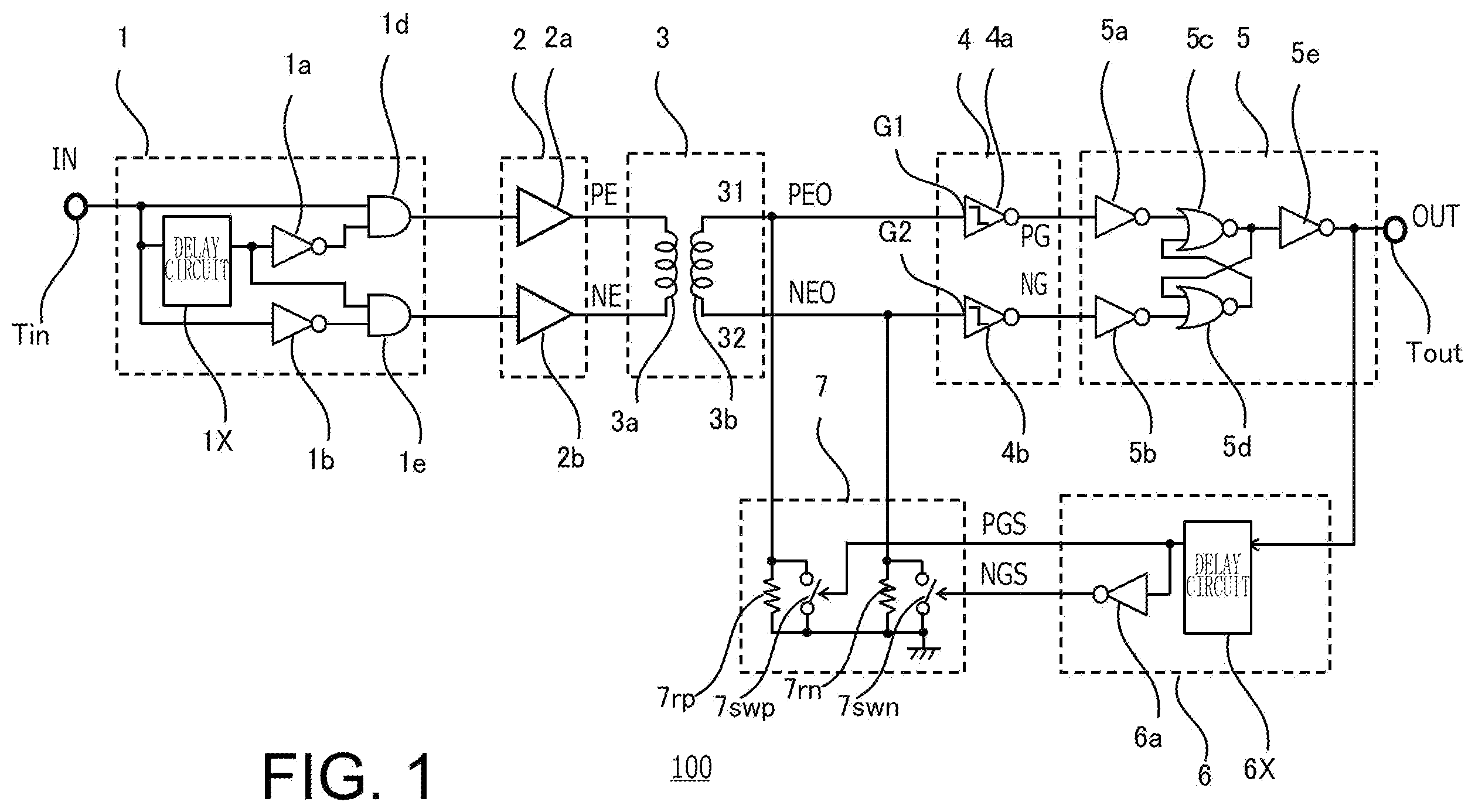 Patent US12155508 Figure 1 – Digital isolator