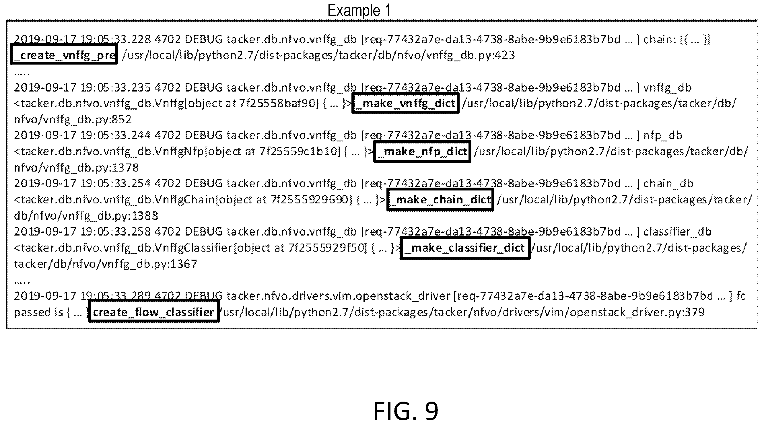 Patent US12155537 Figure 8 – System for translation-based real-time inconsistency detection in network functions virtualization (NFV)