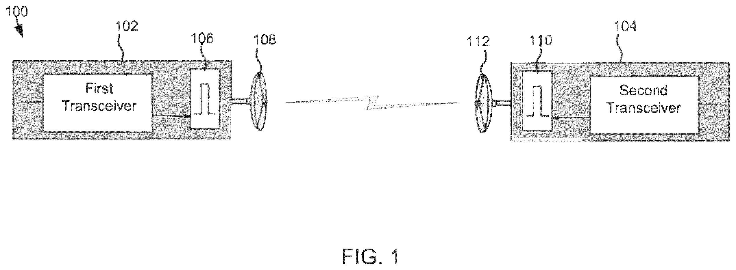 Patent US12155550 Figure 1 – Distributed radio transparent clock over a wireless network