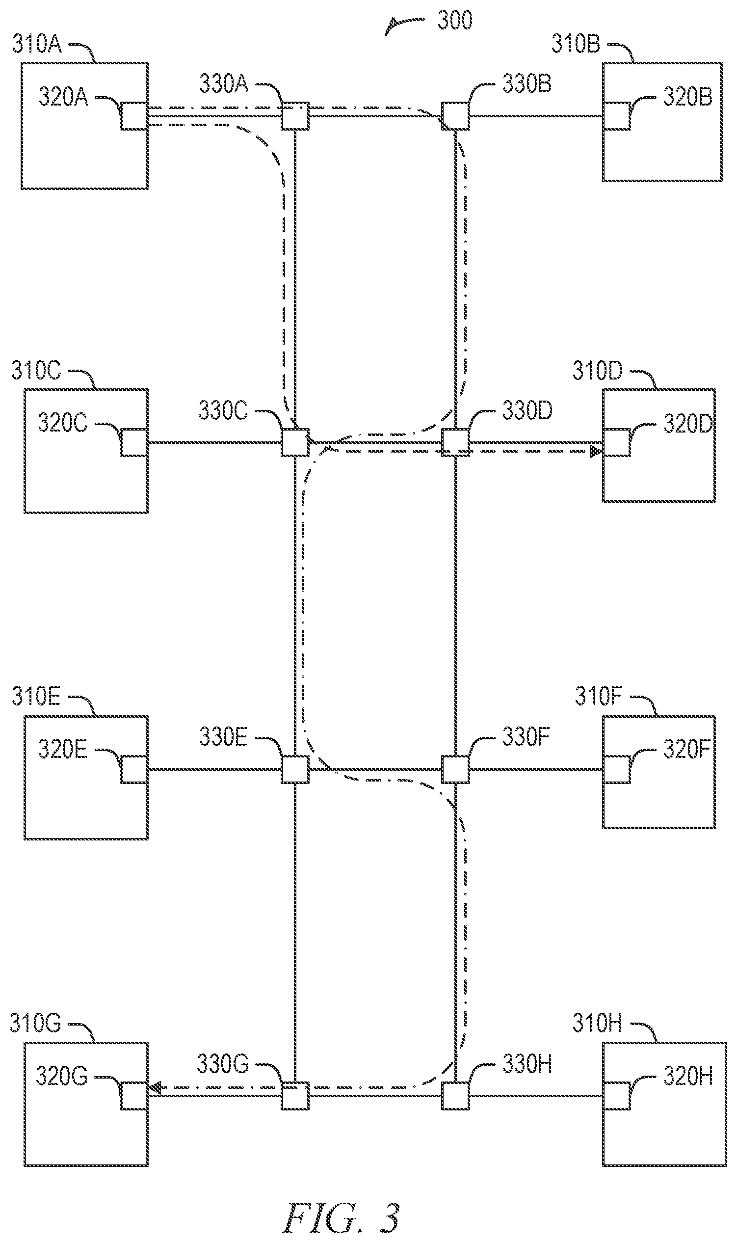Patent US12155570 Figure 3 – Single field for encoding multiple elements