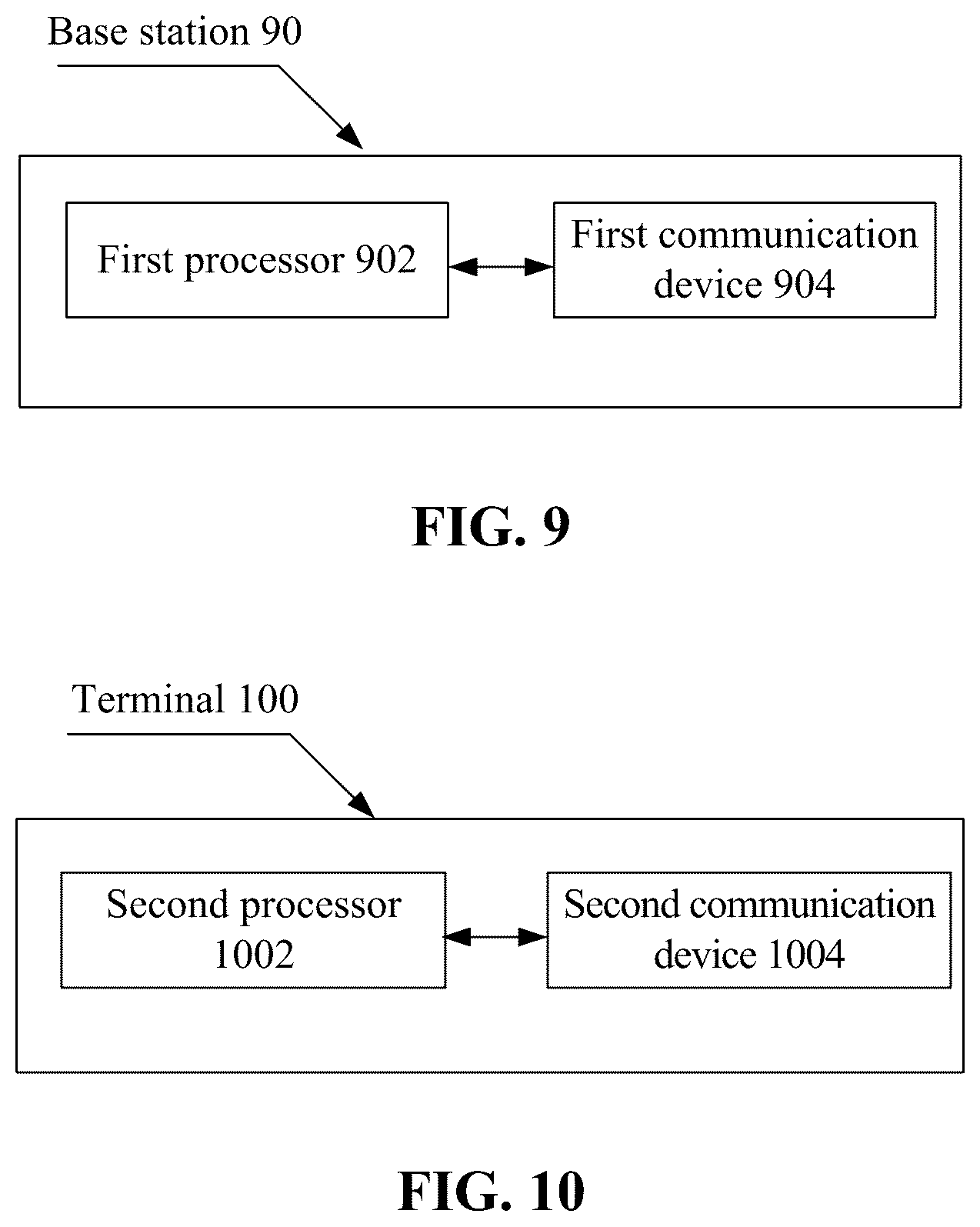 Patent US12155586 Figure 5 – Method for indicating reference signal configuration information, base station, and terminal