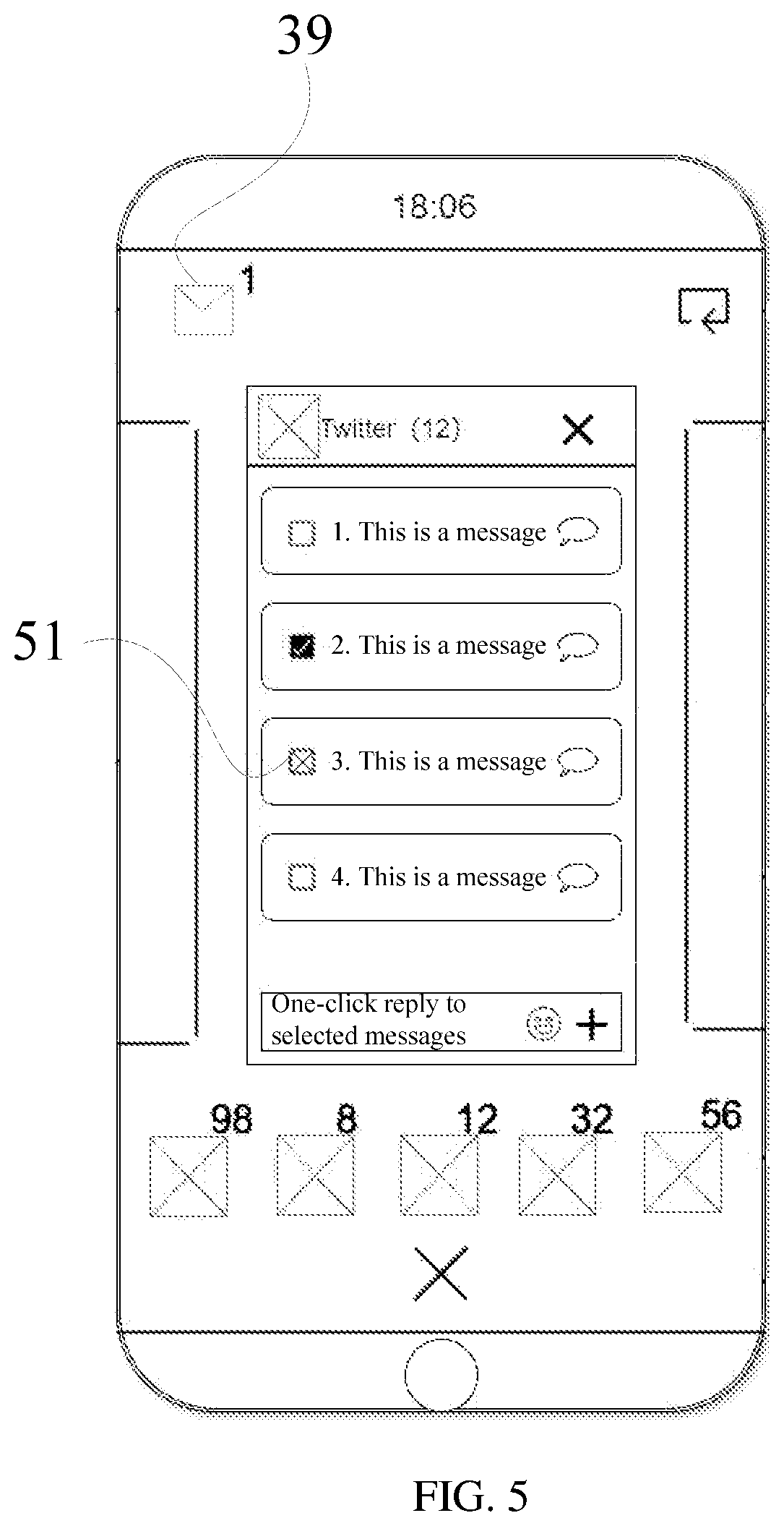 Patent US12155609 Figure 4 – Message processing method and electronic device
